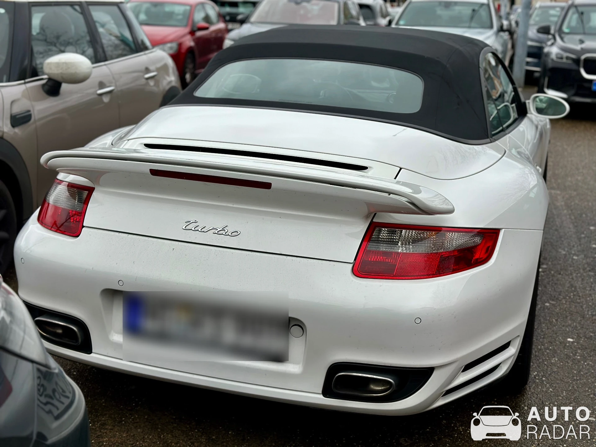 Porsche 997 Turbo Cabriolet MkII spotted in Roermond, Netherlands