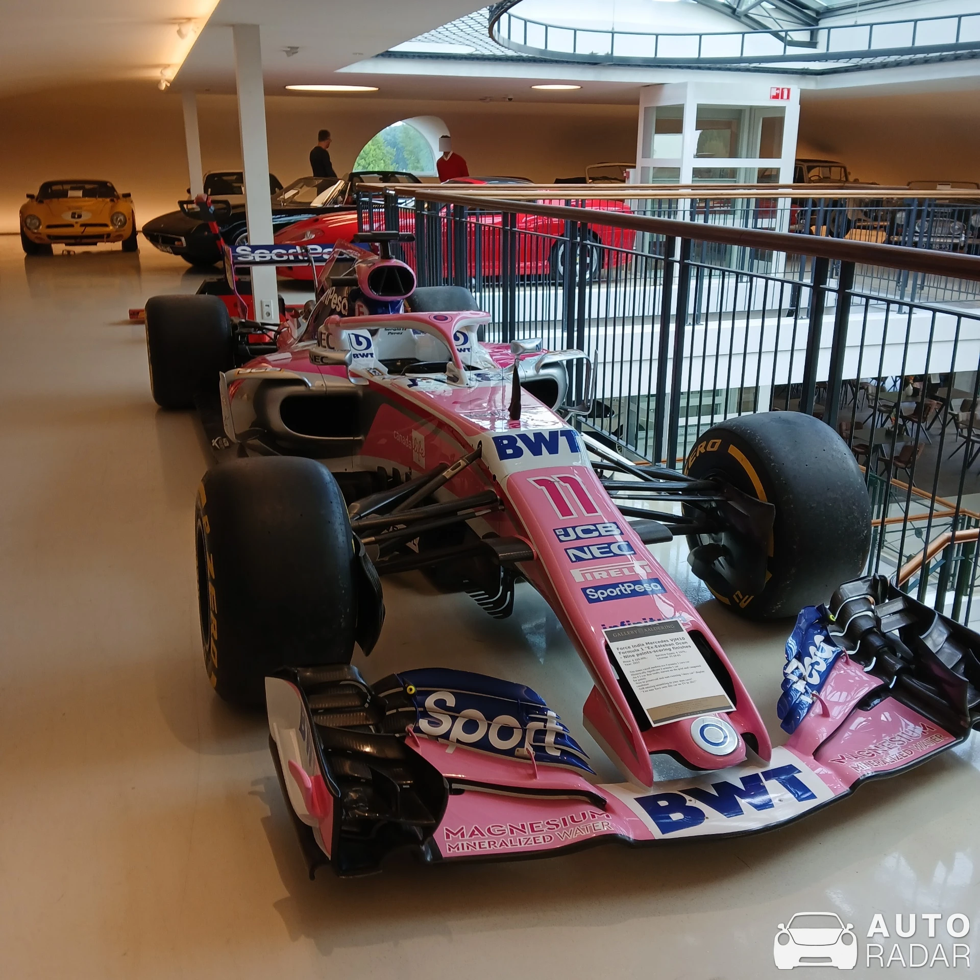Racing Point RP20 spotted in Brummen