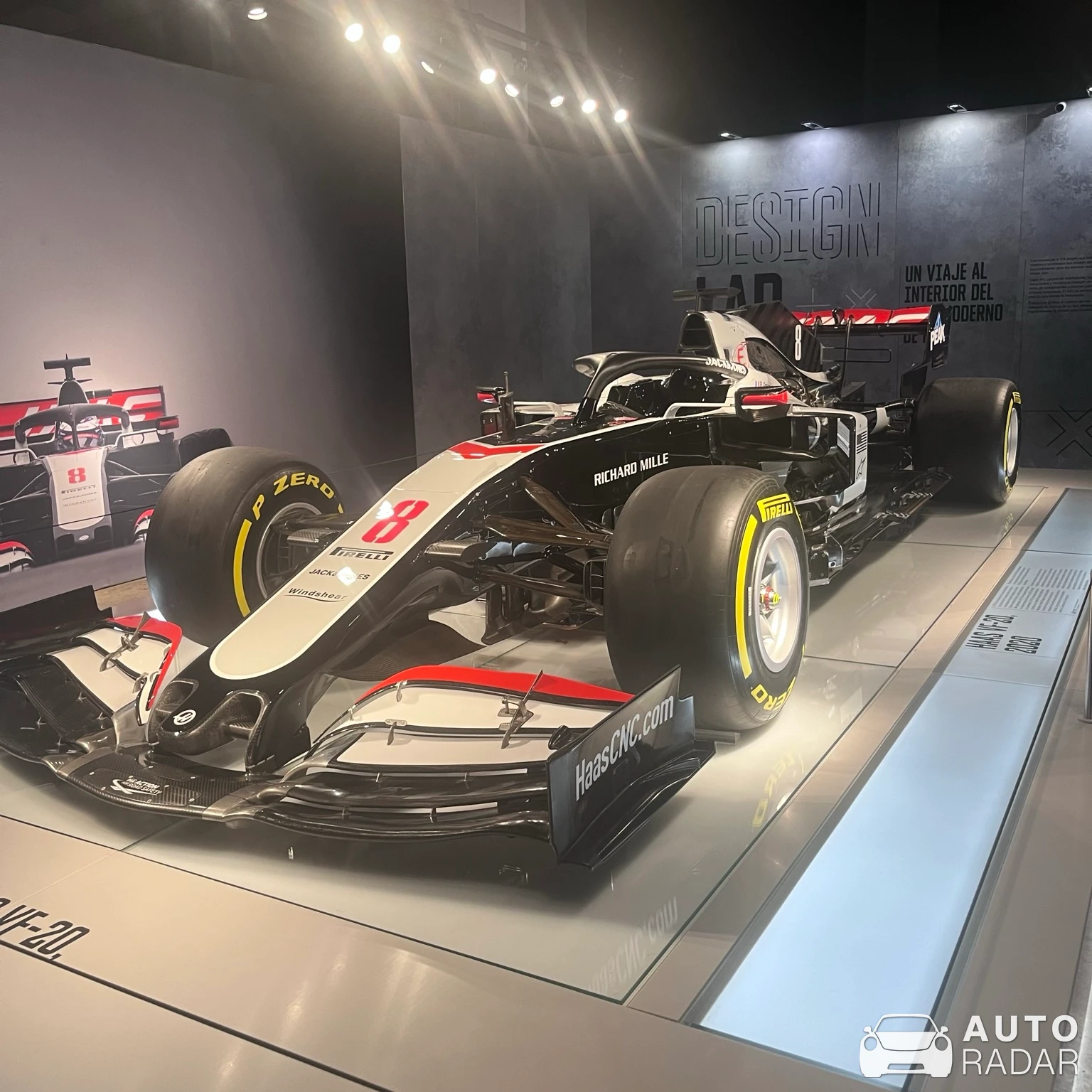 Haas VF-20 spotted in Ciudad de México