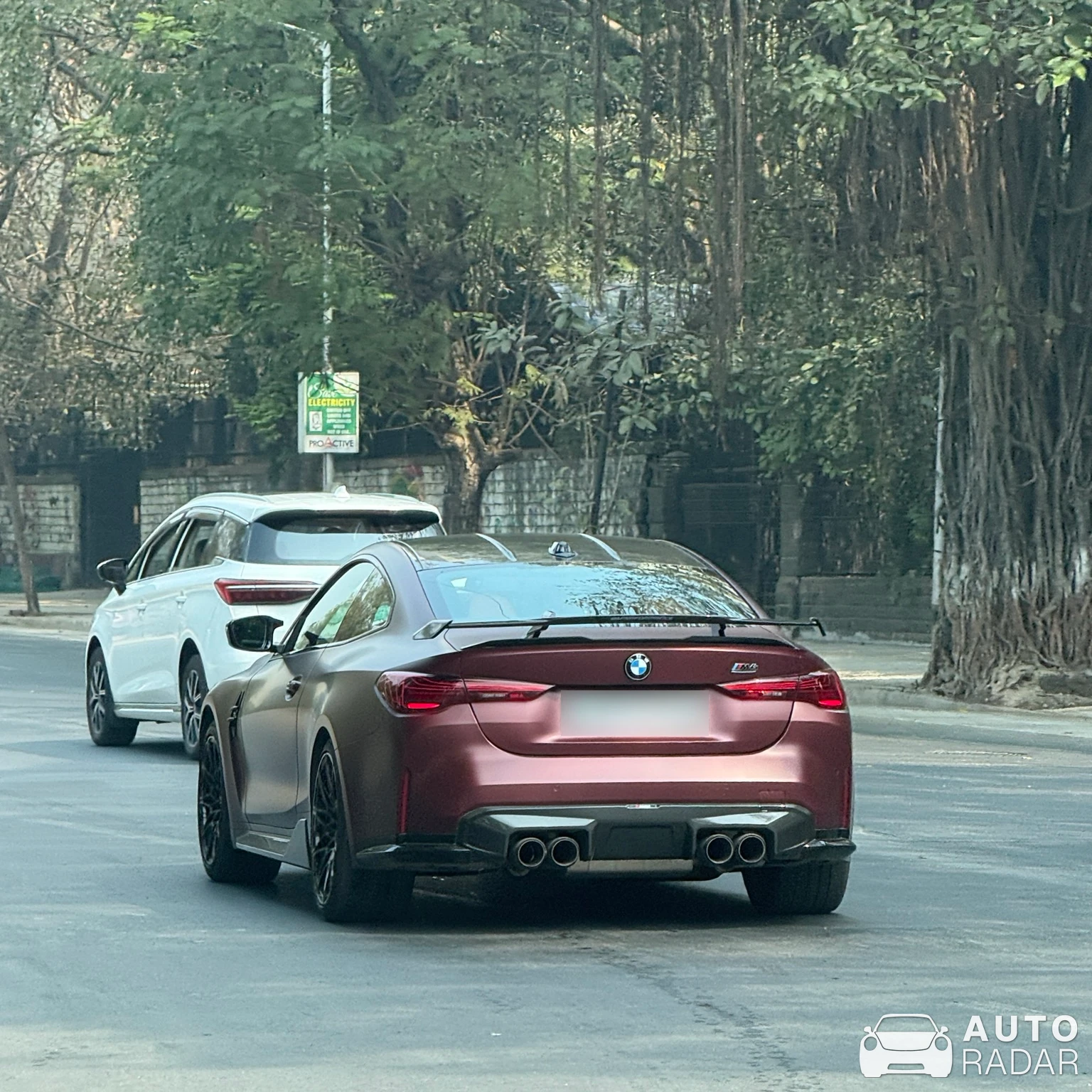BMW M4 G82 Coupé Competition spotted in Mumbai, India
