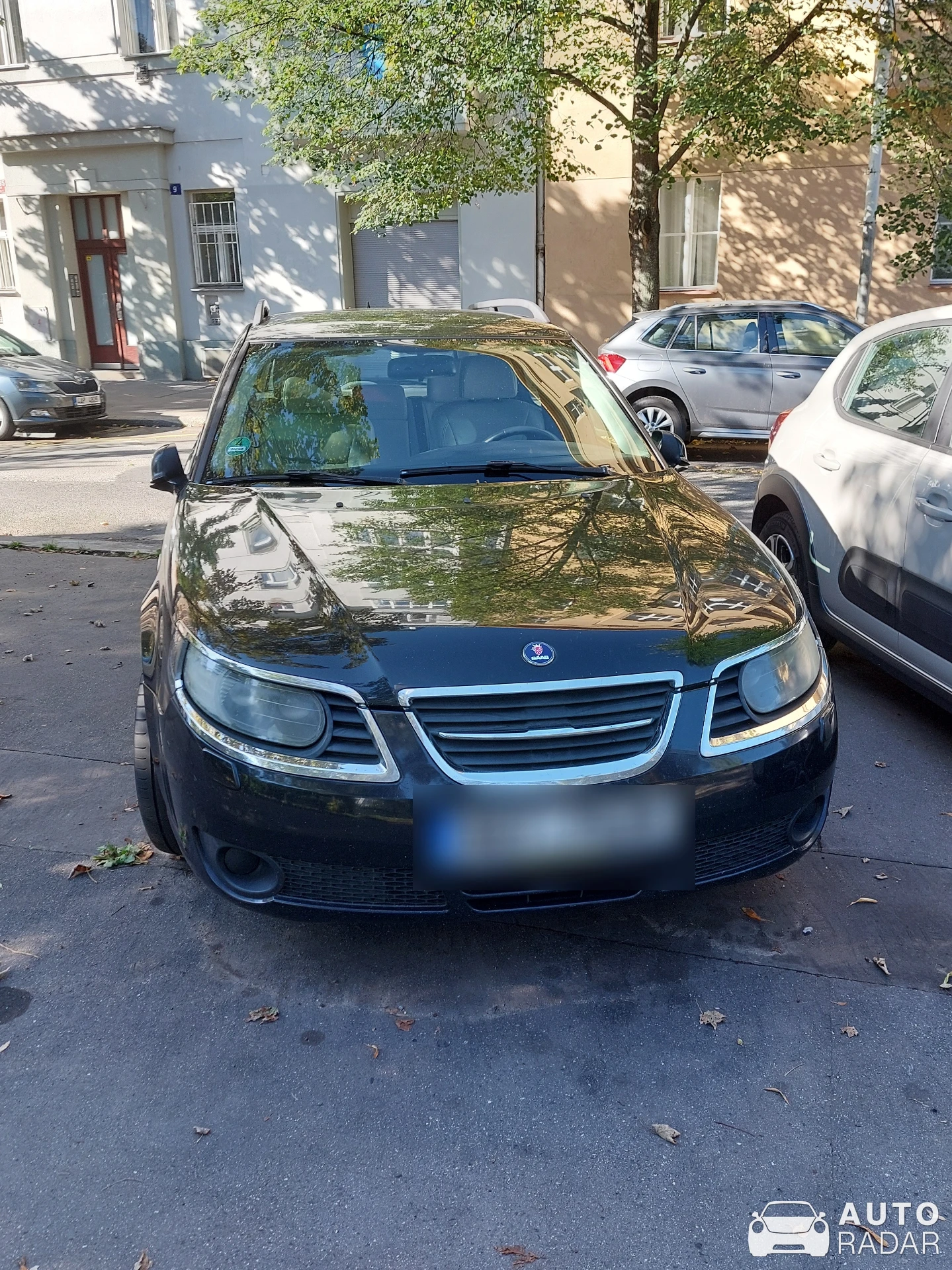 Saab 9-5 Aero SportCombi spotted in Praha