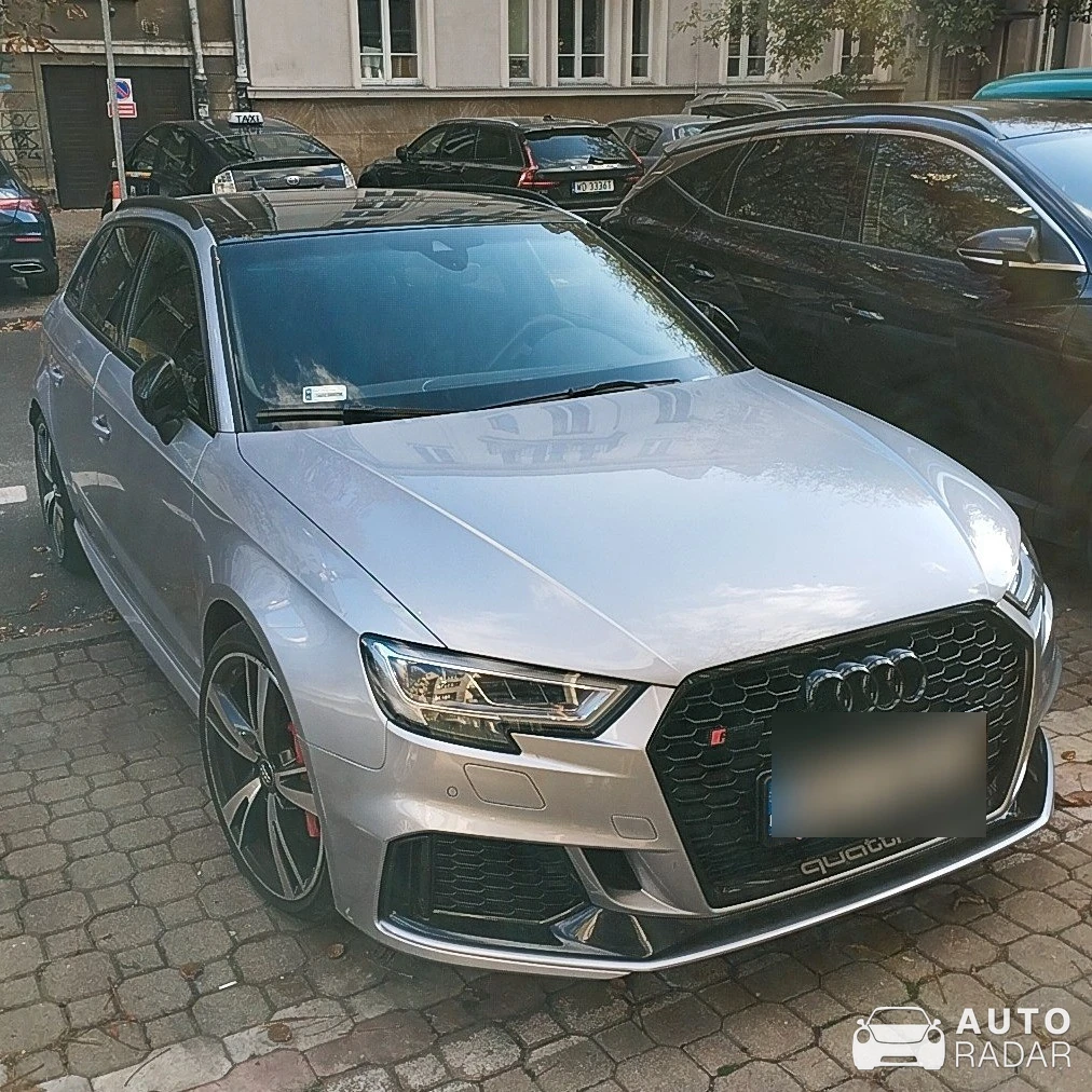 Audi RS3 Sportback 8V spotted in Warszawa, Poland