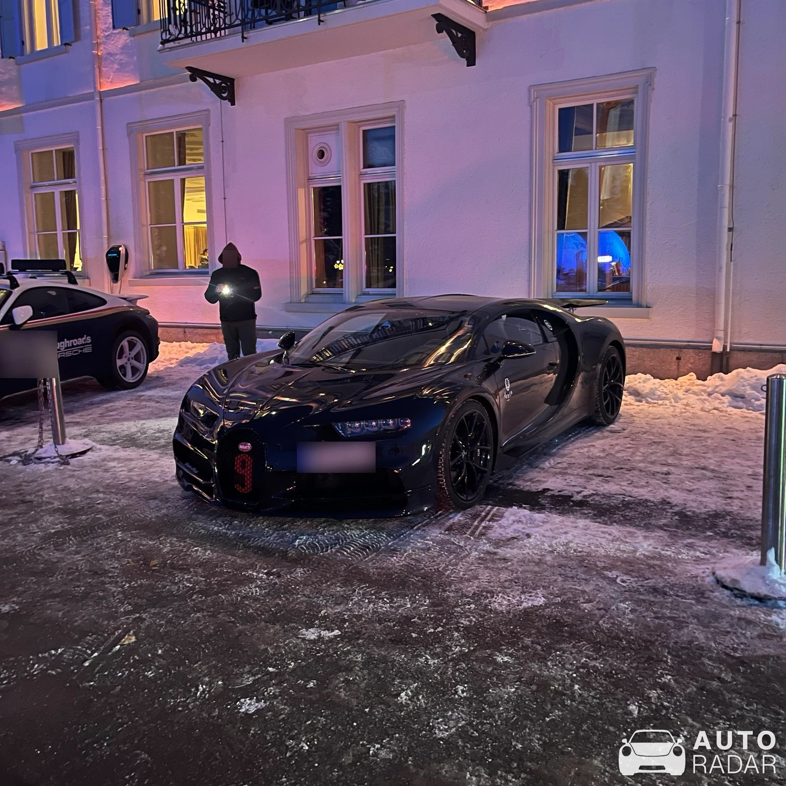Bugatti Chiron Sport spotted in Sankt Moritz, Svizzera