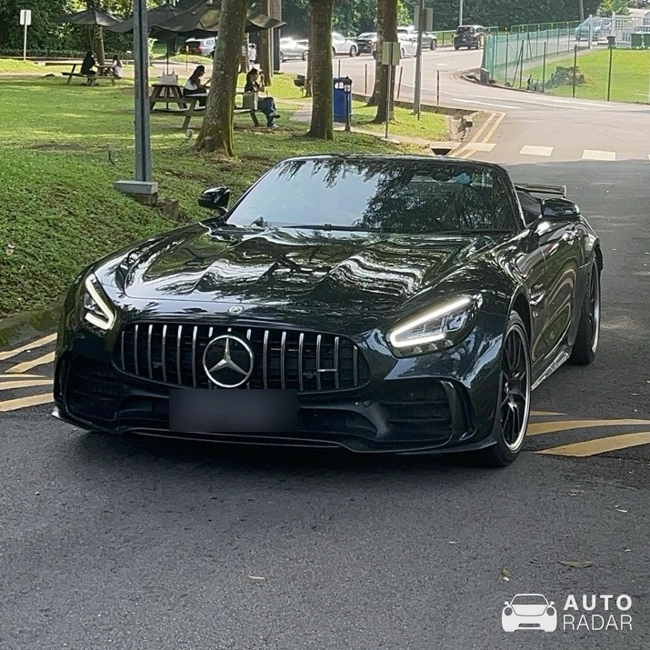 Mercedes-AMG GT R Roadster R190 spotted in Singapore, Singapore