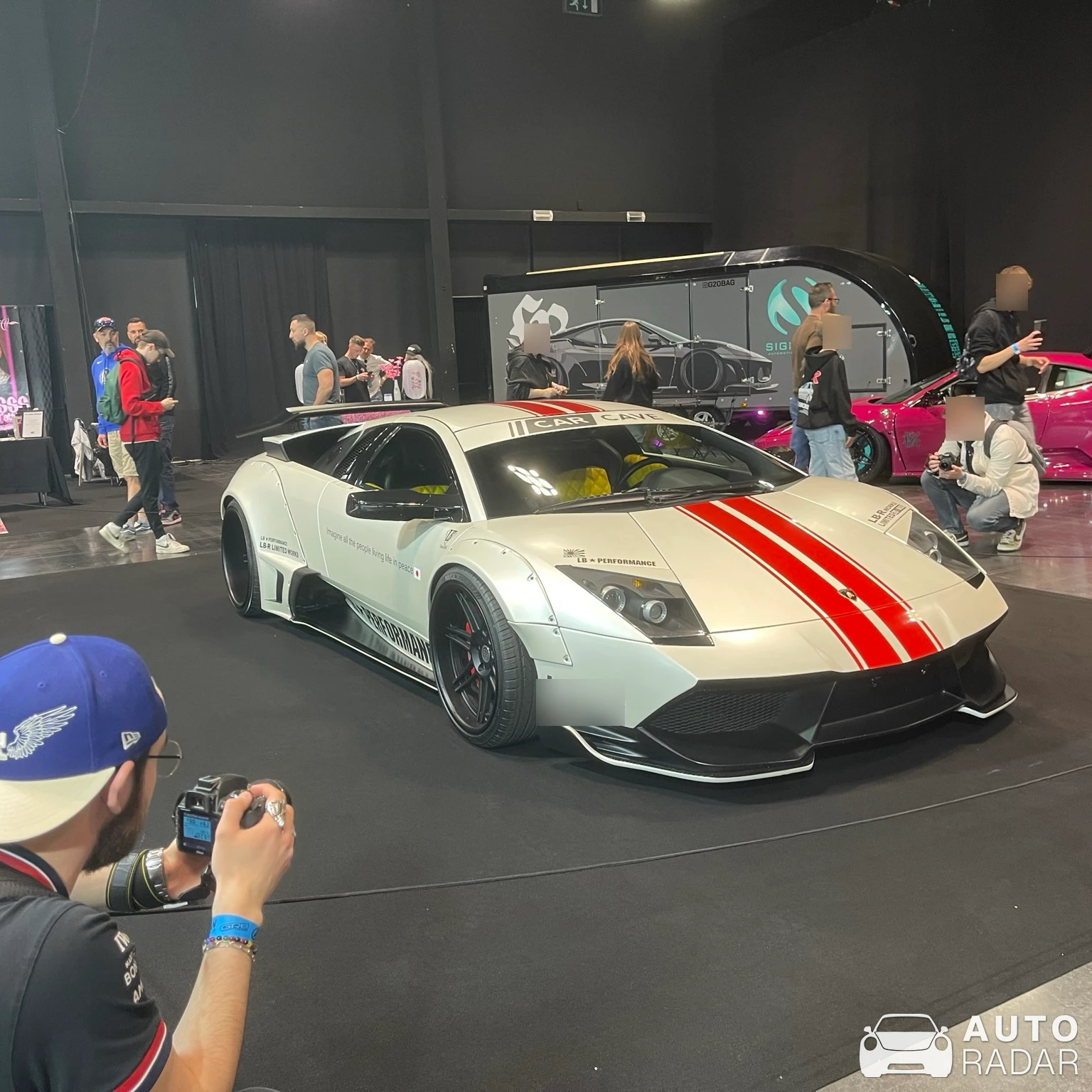 Lamborghini Murciélago LP640 Liberty Walk LB Performance spotted in Kortrijk