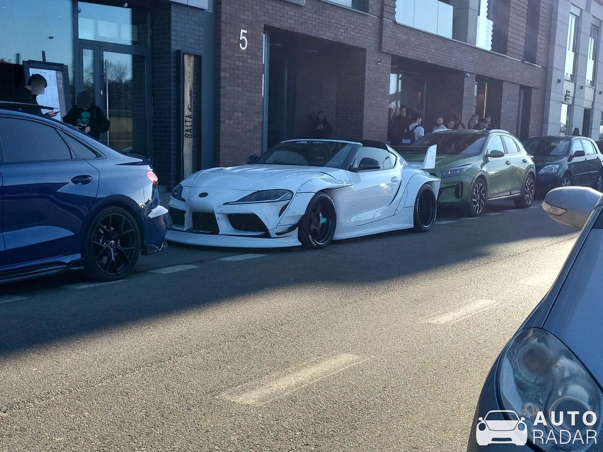 Toyota GR Supra 'Targa' Liberty Walk  spotted in Kraków