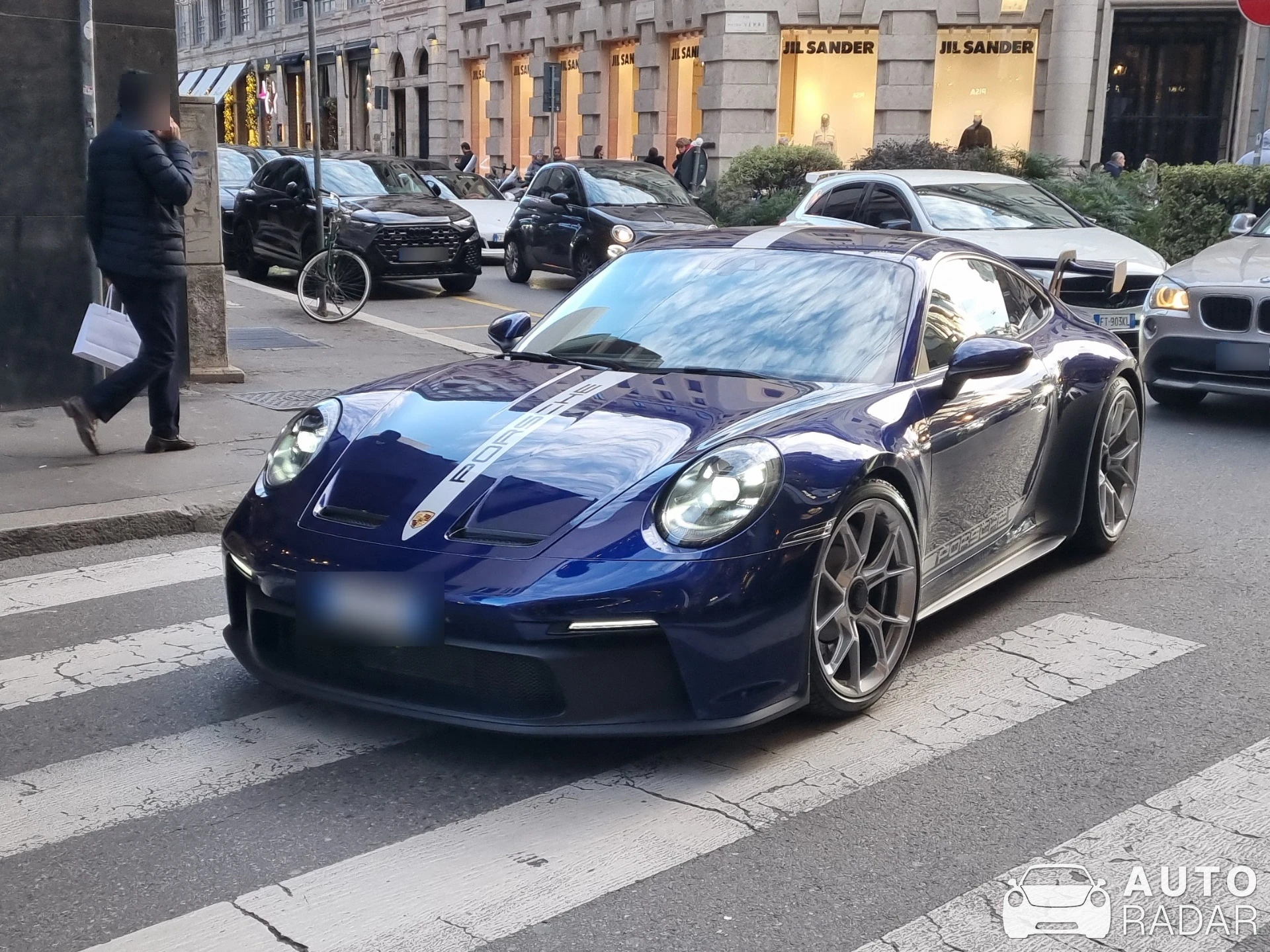 Porsche 992 GT3 MkI spotted in Milano, Italia