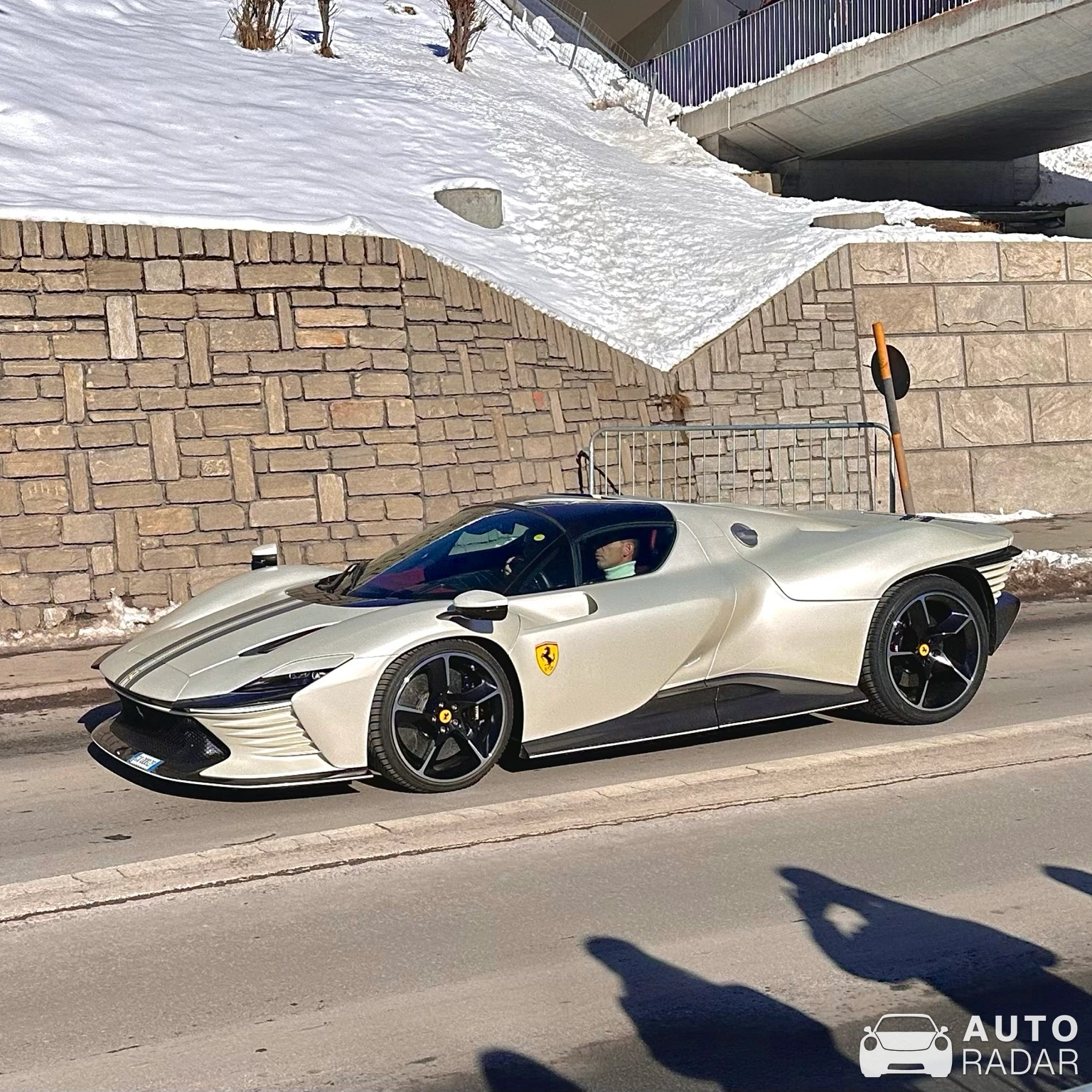 Ferrari Daytona SP3 spotted in Sankt Moritz, Schweiz