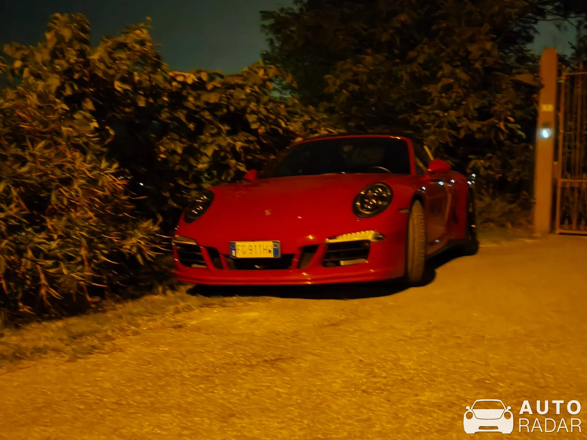 Porsche 991 Targa 4 GTS MkI spotted in Traversetolo, Italy