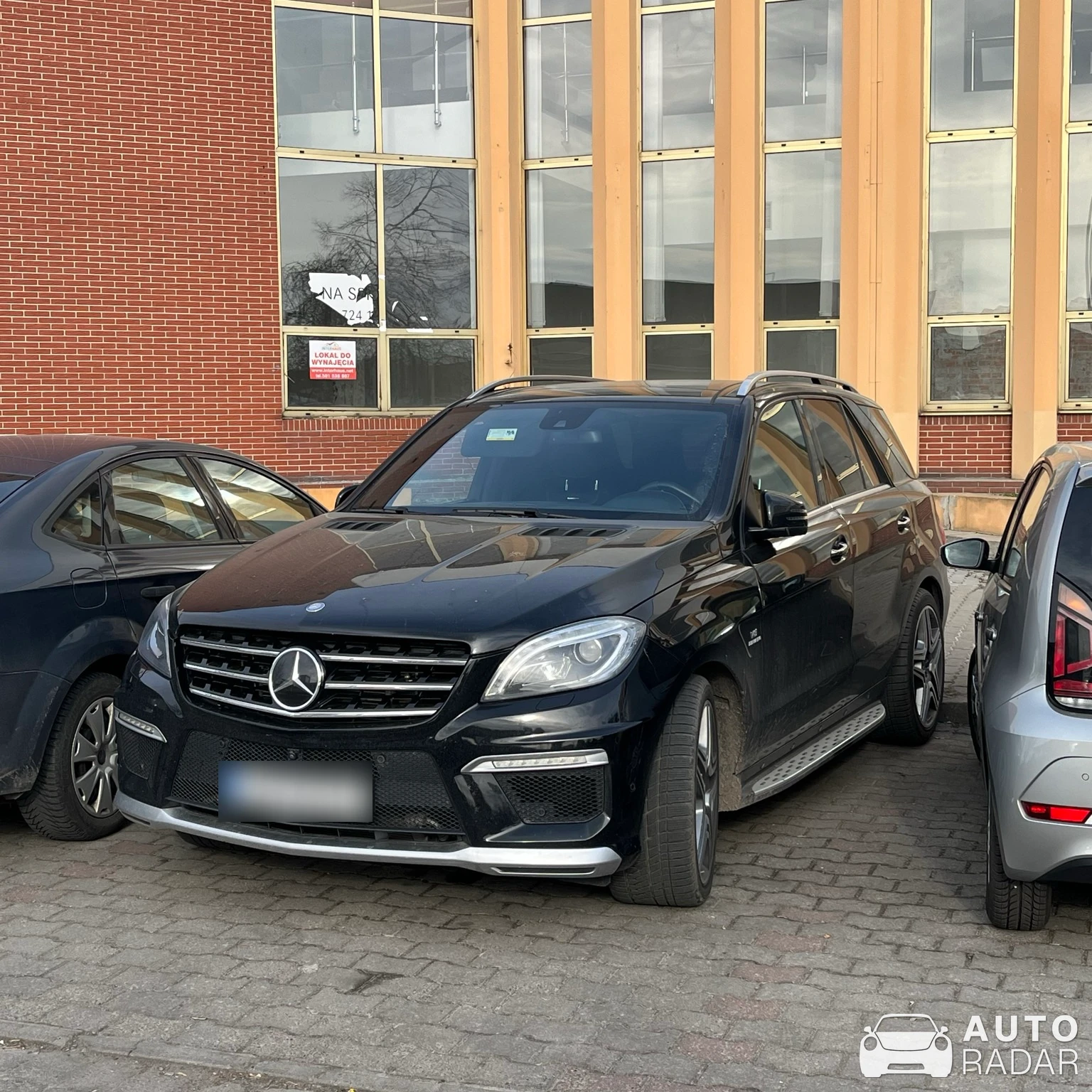 Mercedes-Benz ML 63 AMG W166 spotted in Włocławek
