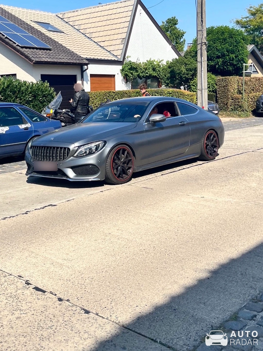 Mercedes-AMG C 63 Coupé C205 spotted in Saint-Martin-Boulogne