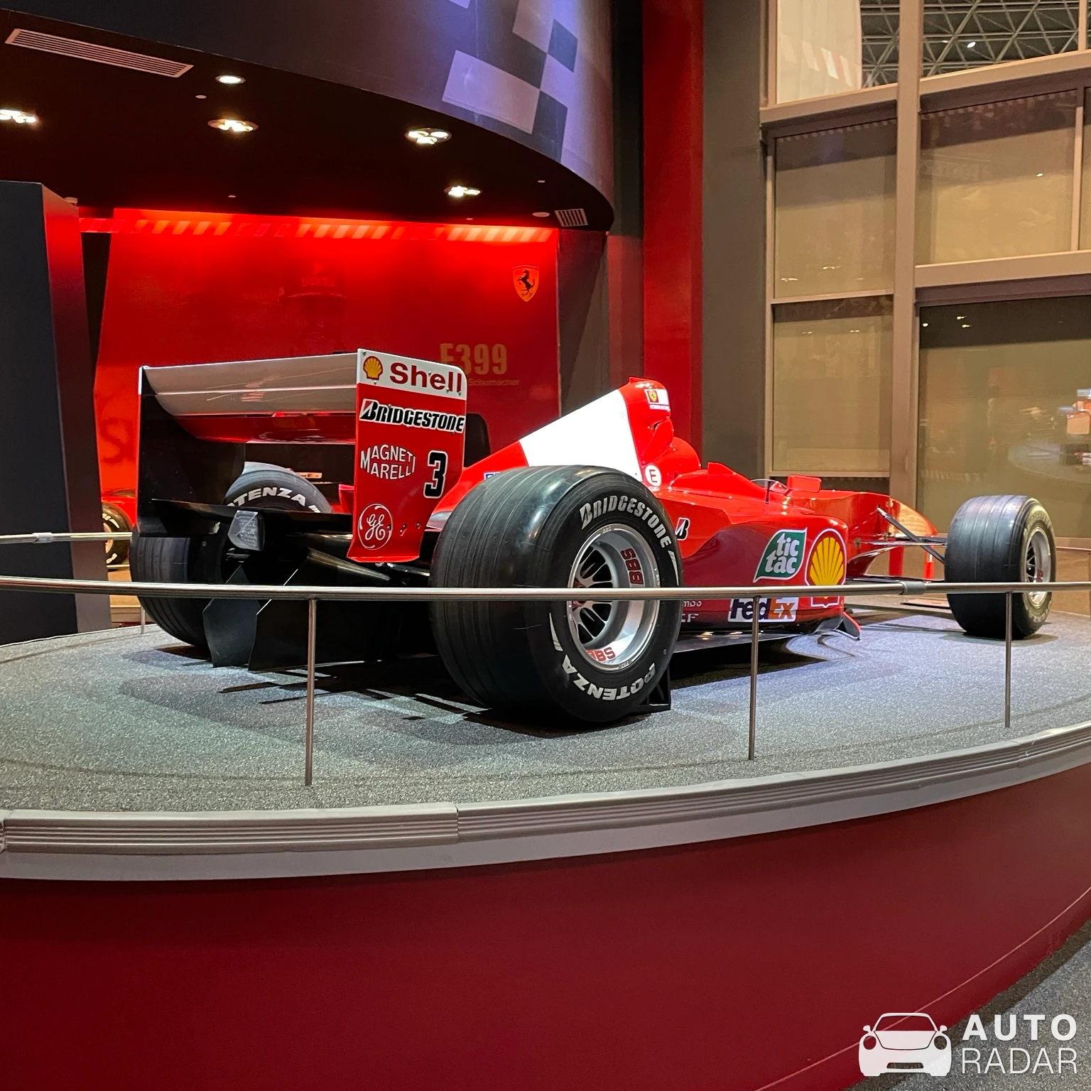 Ferrari F399 spotted in Abu Dhabi
