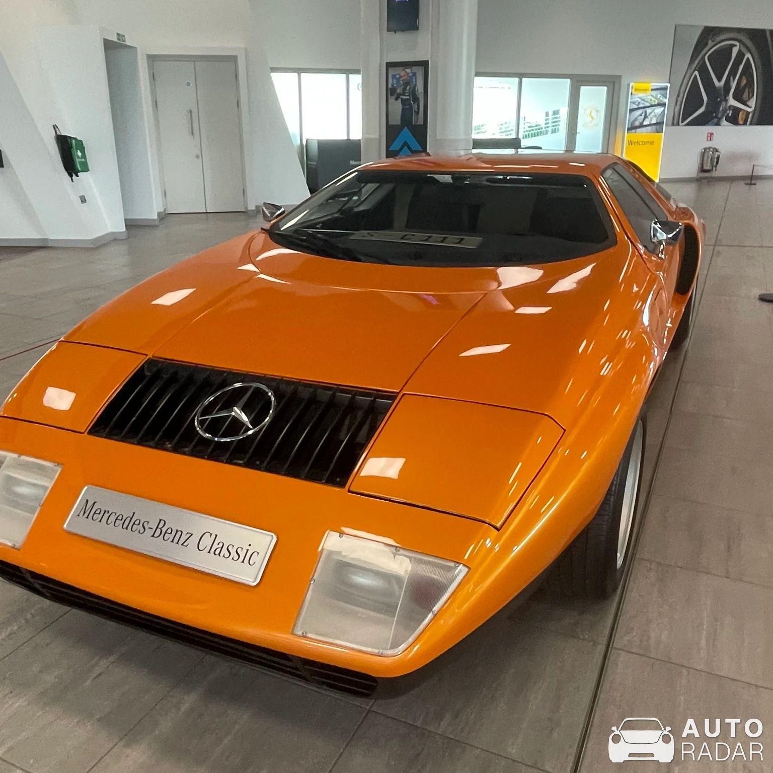 Mercedes-Benz C 111-III spotted in Harlington, United Kingdom