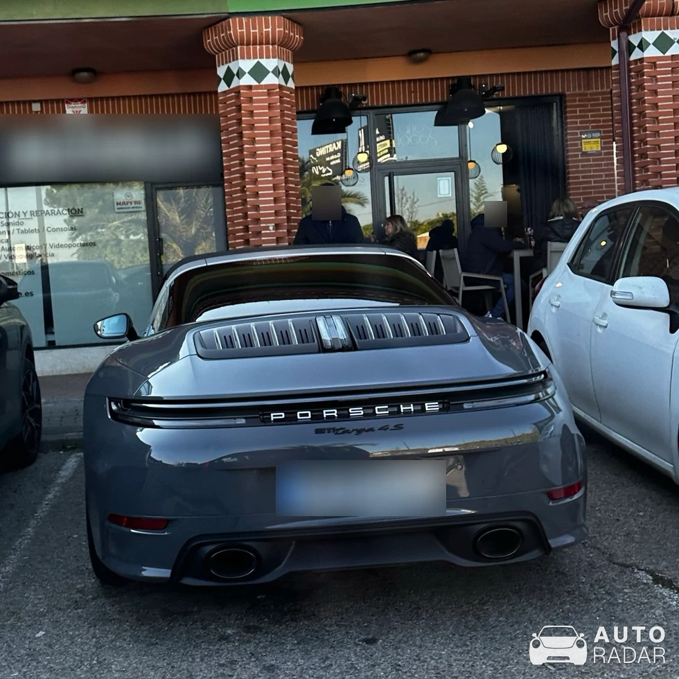 Porsche 992 Targa 4S MkII spotted in San Sebastián de los Reyes