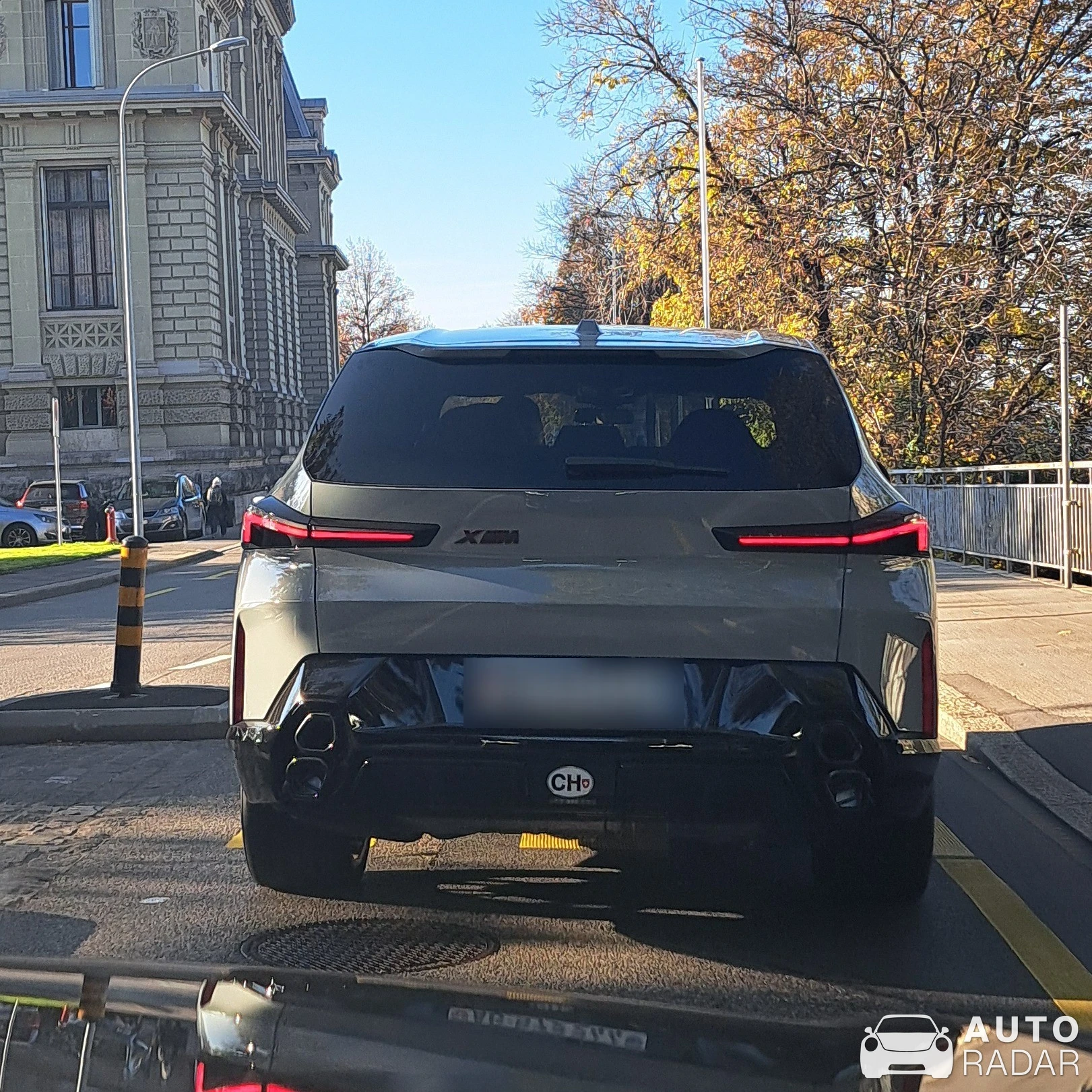 BMW XM G09 spotted in Lausanne, Switzerland
