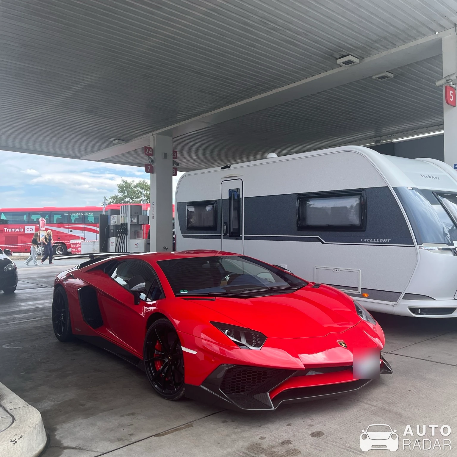 Lamborghini Aventador LP750-4 SuperVeloce spotted in Pfarrwerfen, Österreich