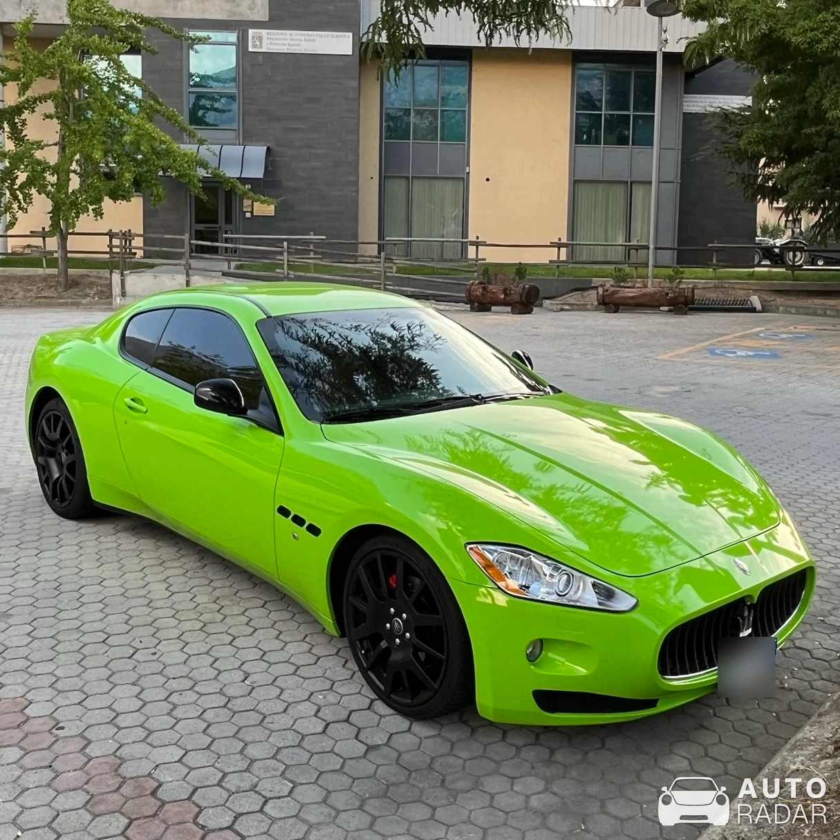 Maserati GranTurismo spotted in Aosta