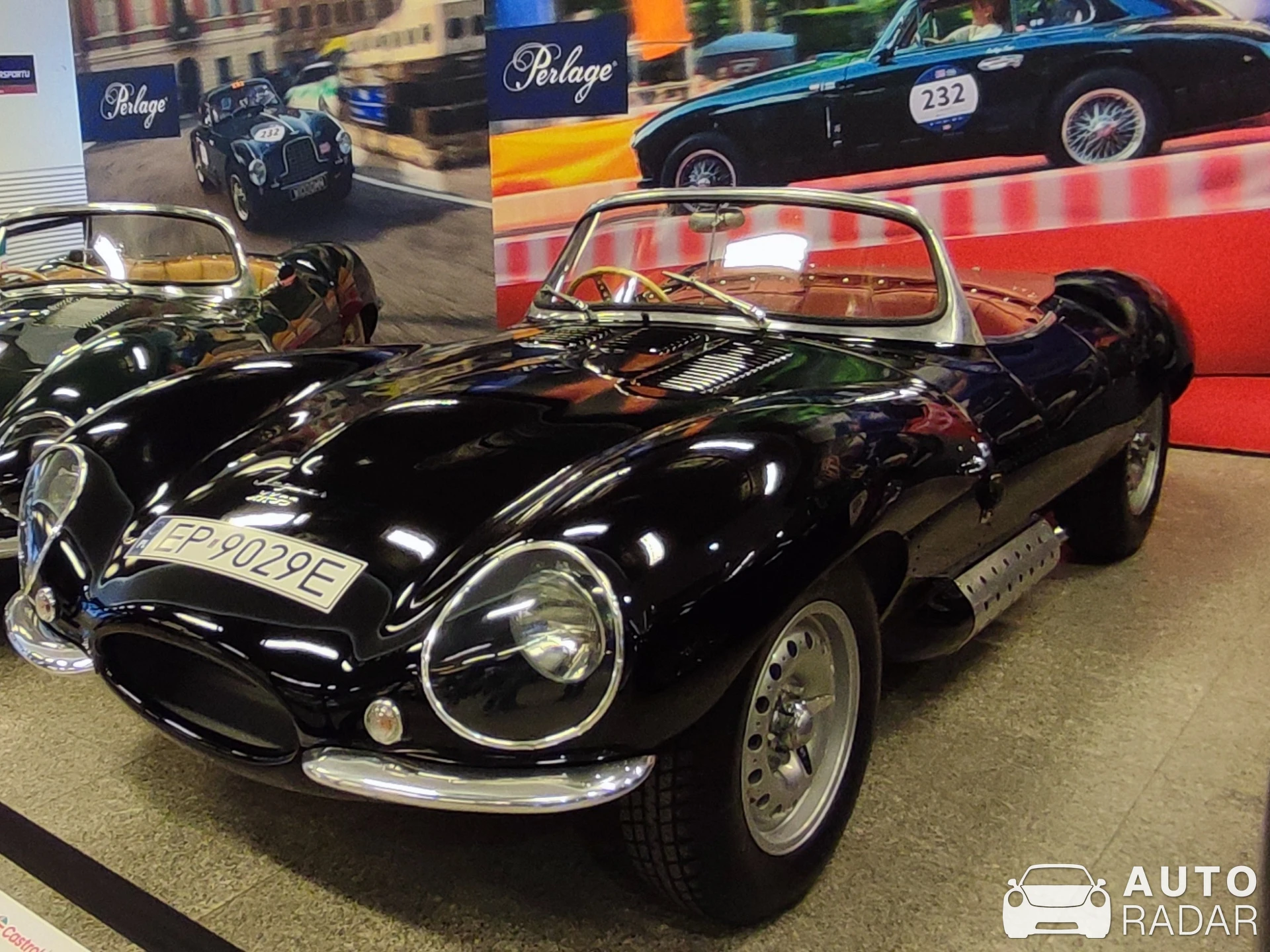 Jaguar XKSS spotted in Warszawa