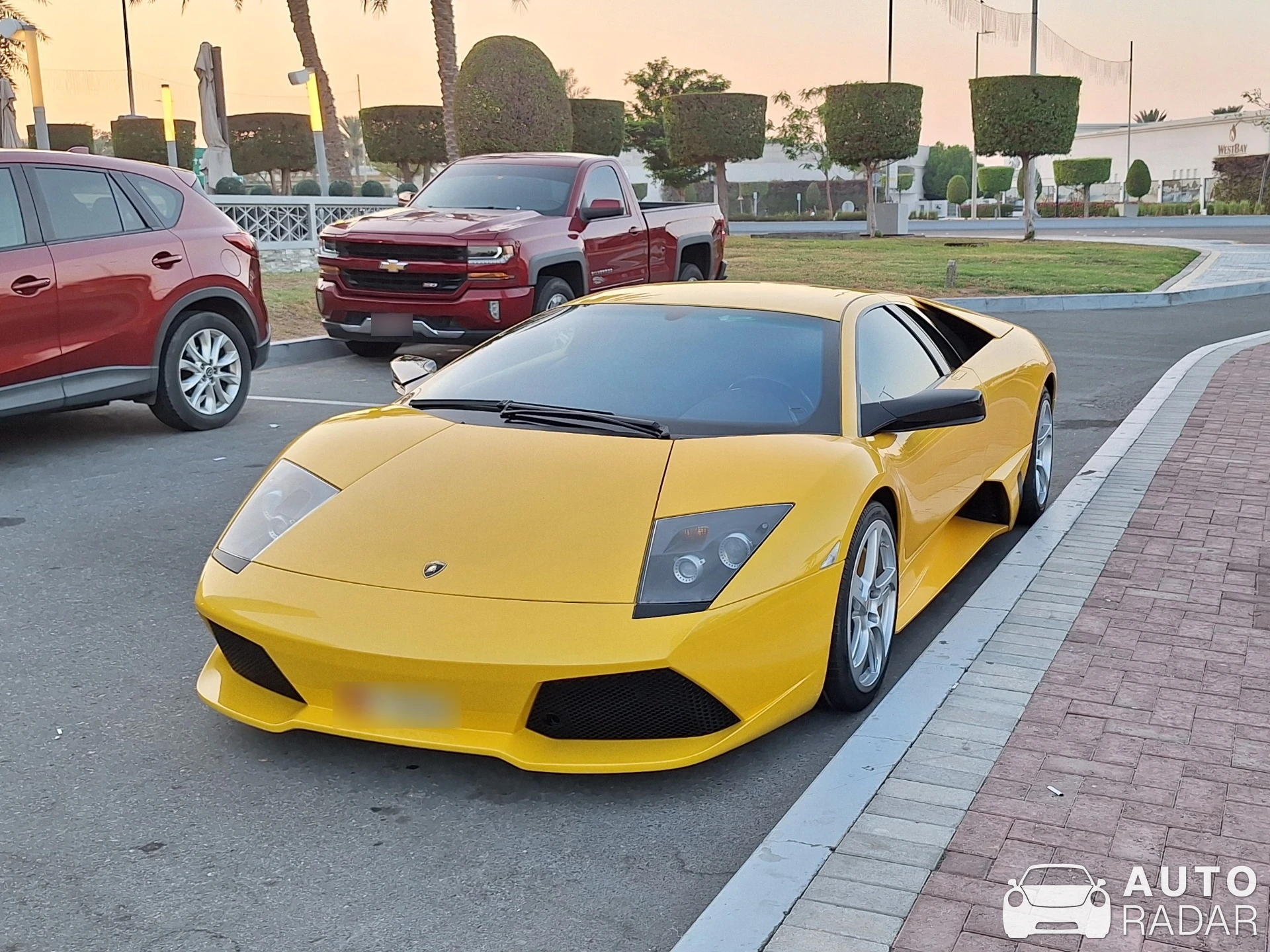 Lamborghini Murciélago LP640 spotted in Abu Dhabi, United Arab Emirates