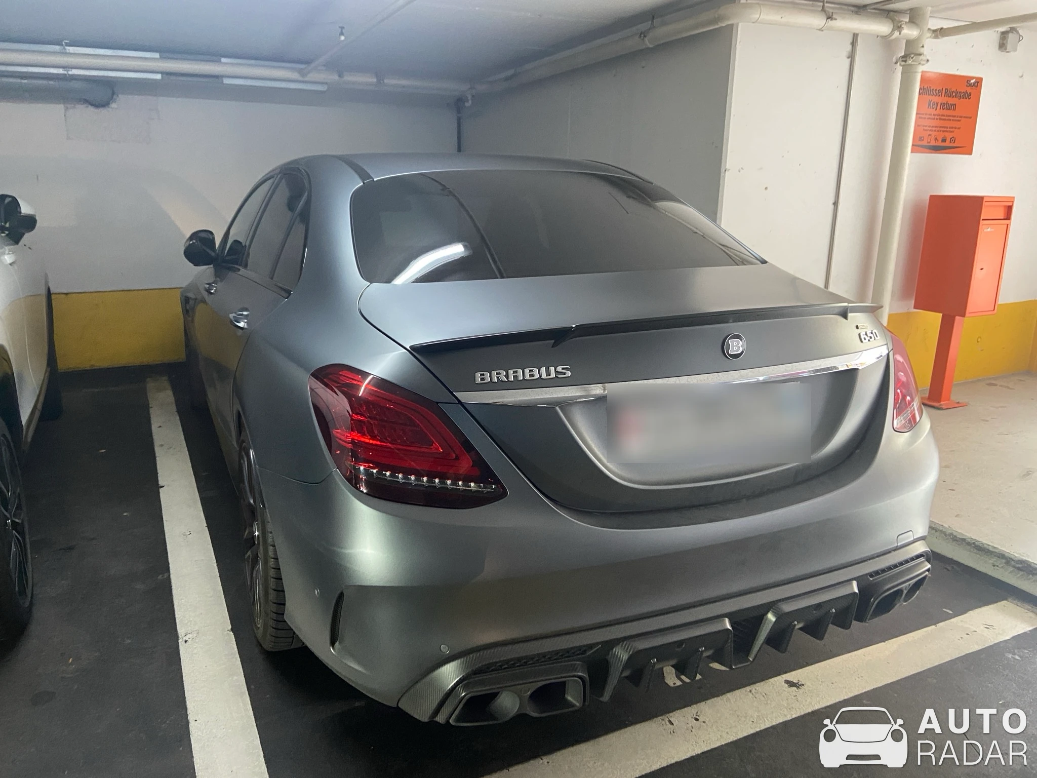 Mercedes-AMG Brabus C B40S-650 W205 spotted in Lucerna