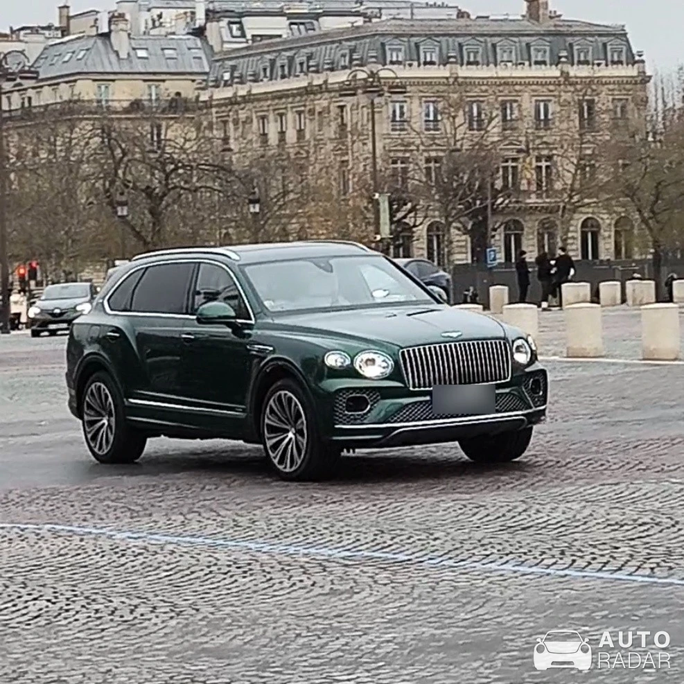 Bentley Bentayga Azure EWB First Edition spotted in Paris
