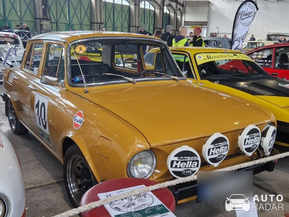 Škoda 100 spotted in Budapest