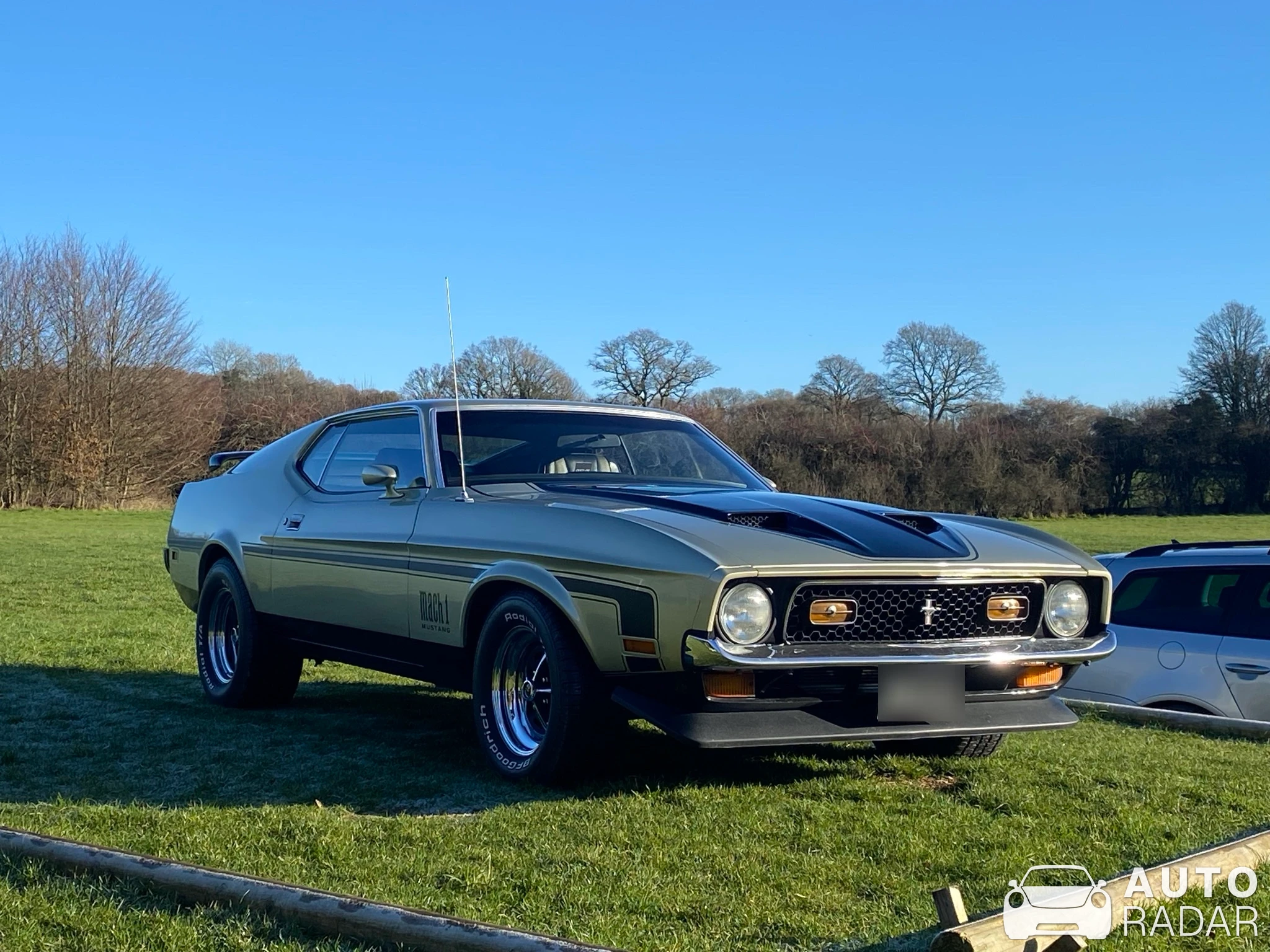 Ford Mustang Mach 1 1969 spotted in Hampshire, United Kingdom