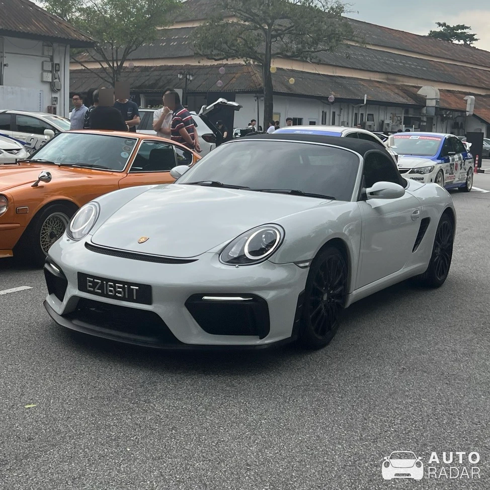 Porsche 981 Boxster spotted in Singapore, Singapore