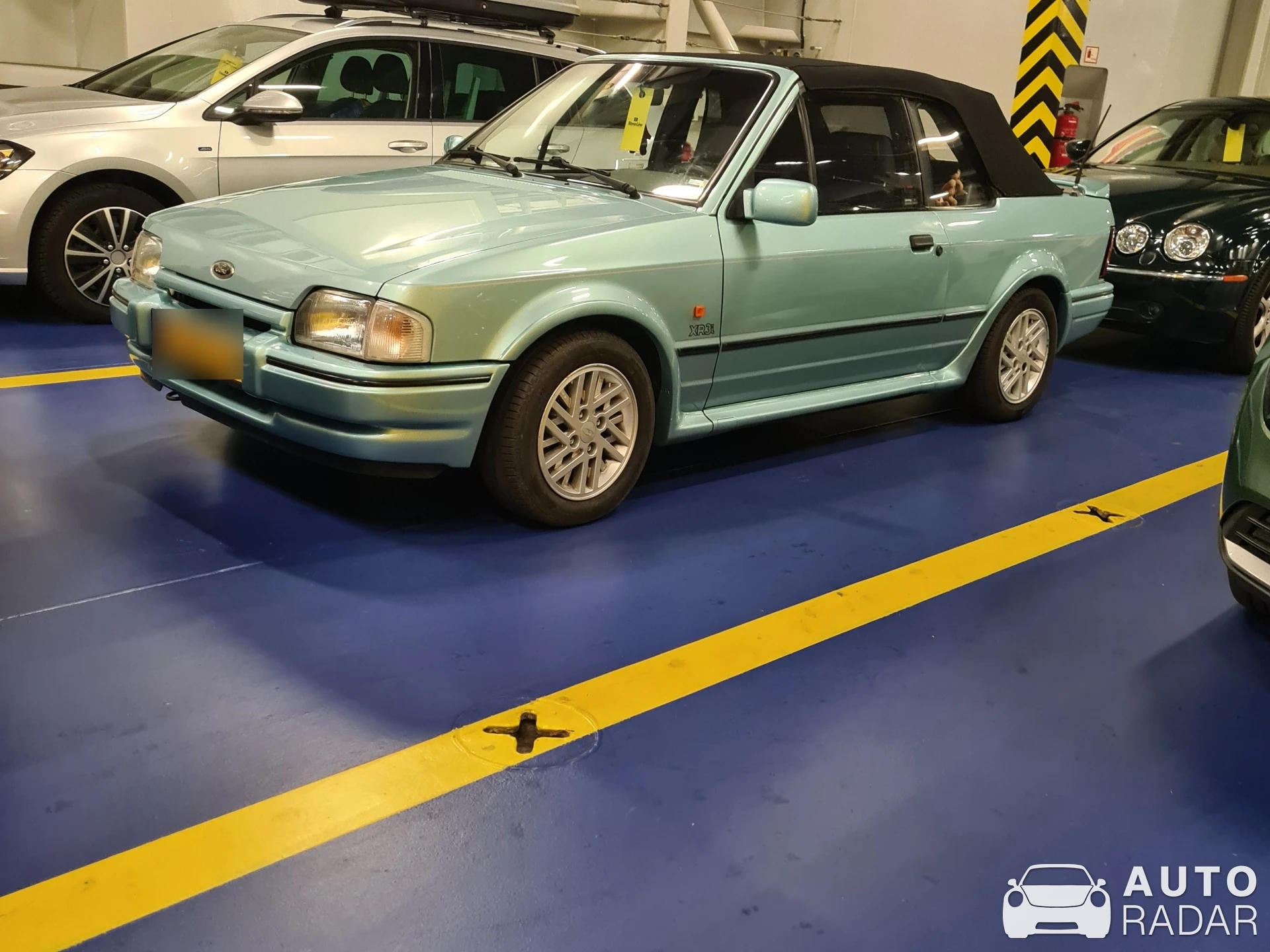 Ford Escort XR3i Cabriolet spotted in Harwich