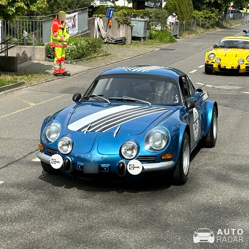 Alpine A110 1300 spotted in Rudolfstetten-Friedlisberg