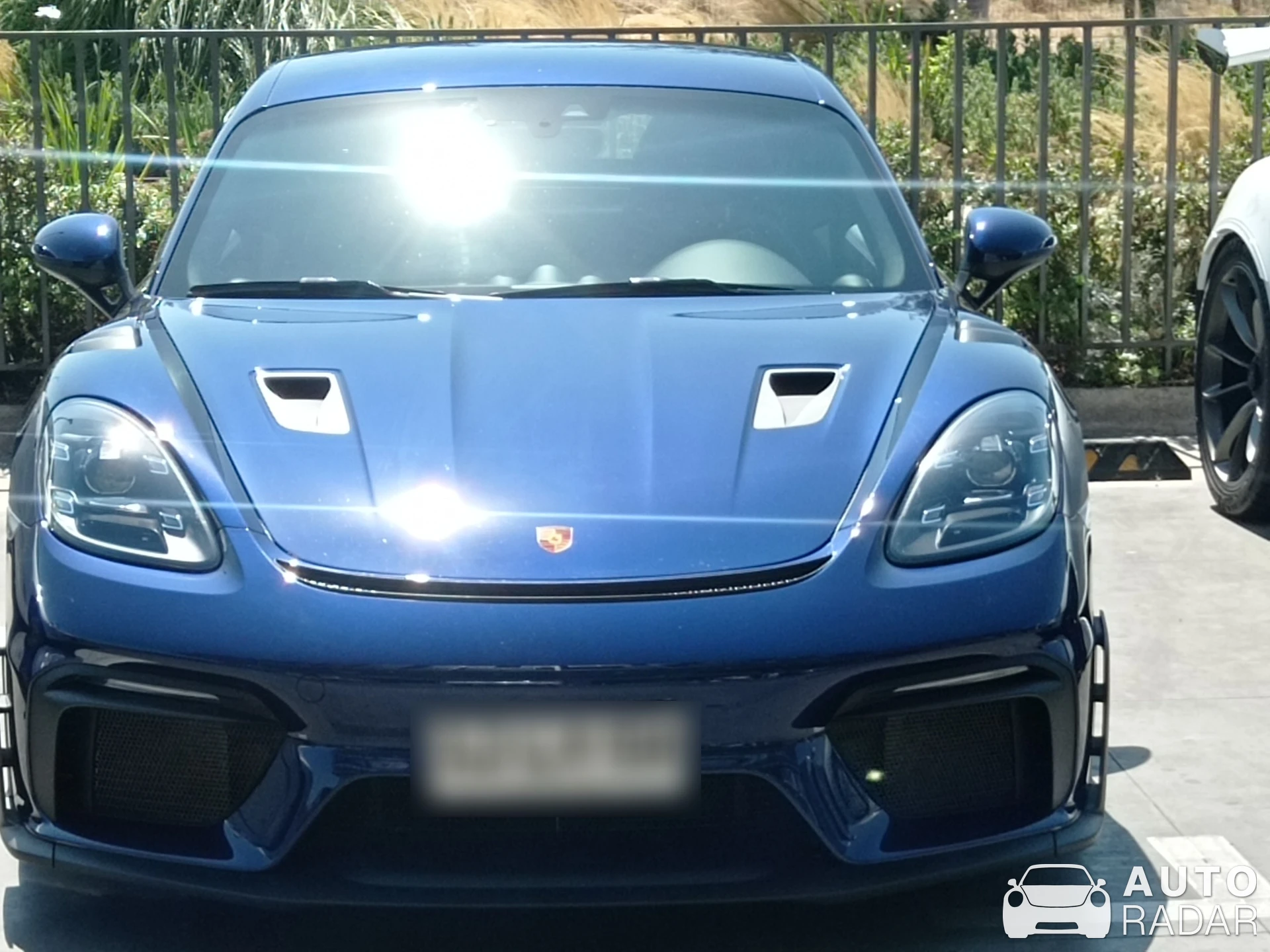 Porsche 718 Cayman GT4 RS spotted in Lo Barnechea, Chile