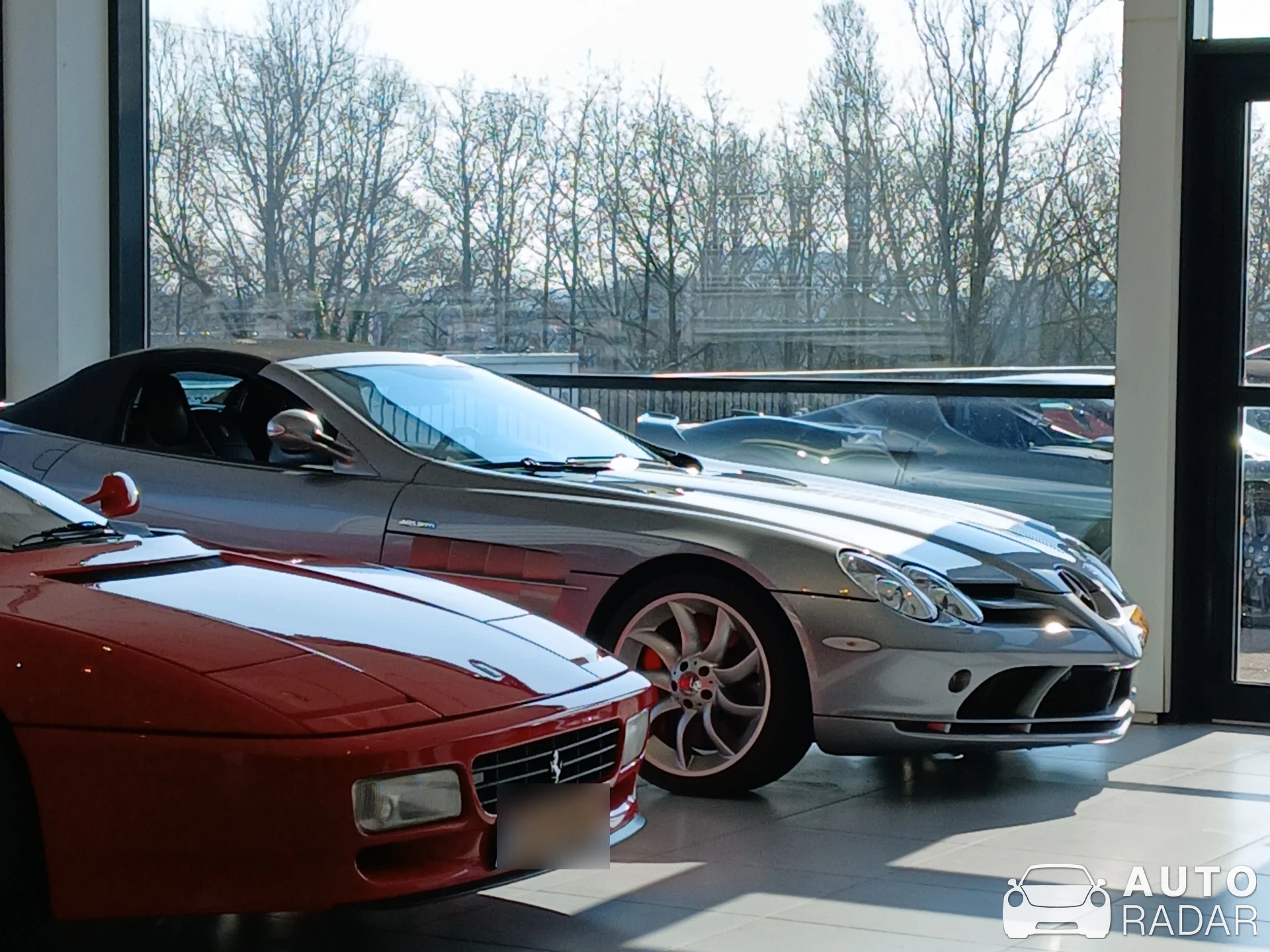 Mercedes-Benz SLR McLaren Roadster Edition spotted in Hengelo