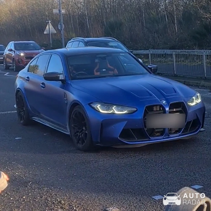 BMW M3 G80 Sedan Competition spotted in Alderley Edge, United Kingdom