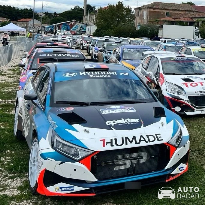 Hyundai i20 N WRC spotted in Zwönitz