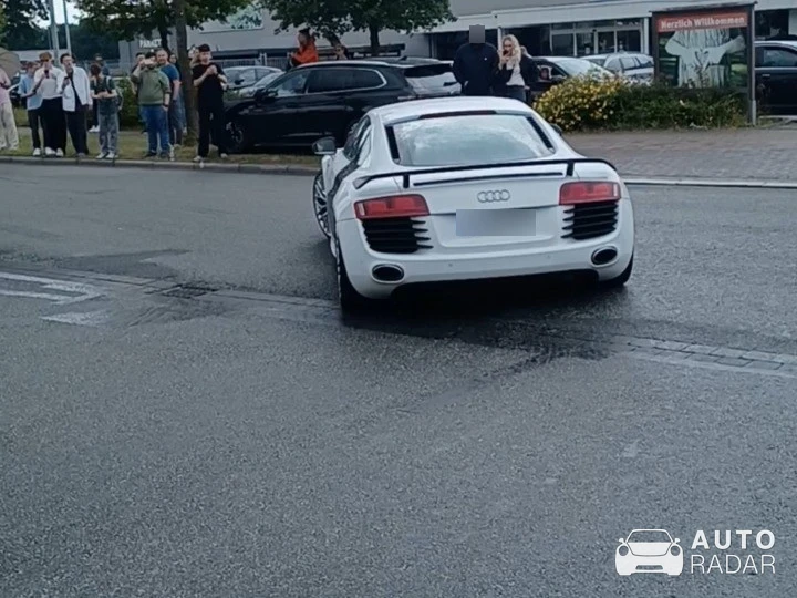 Audi R8 spotted in Neumünster