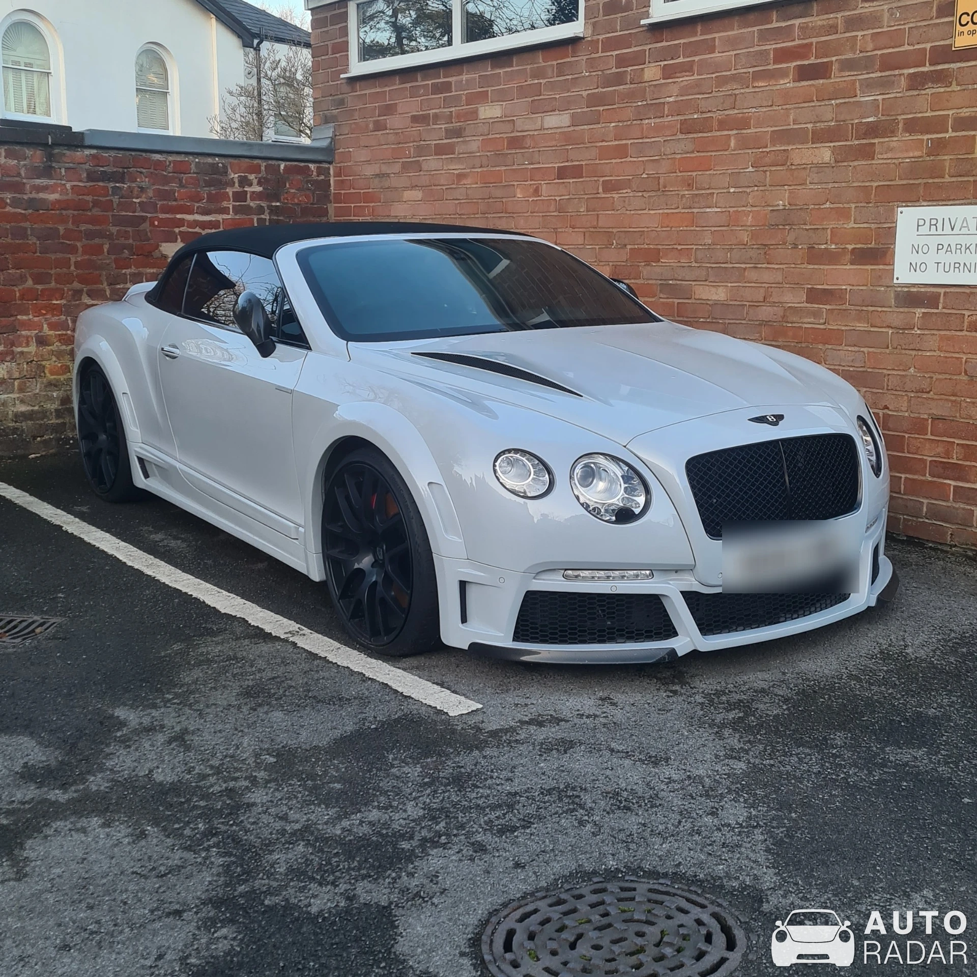 Bentley Continental GT Onyx Concept spotted in Alderley Edge, United Kingdom
