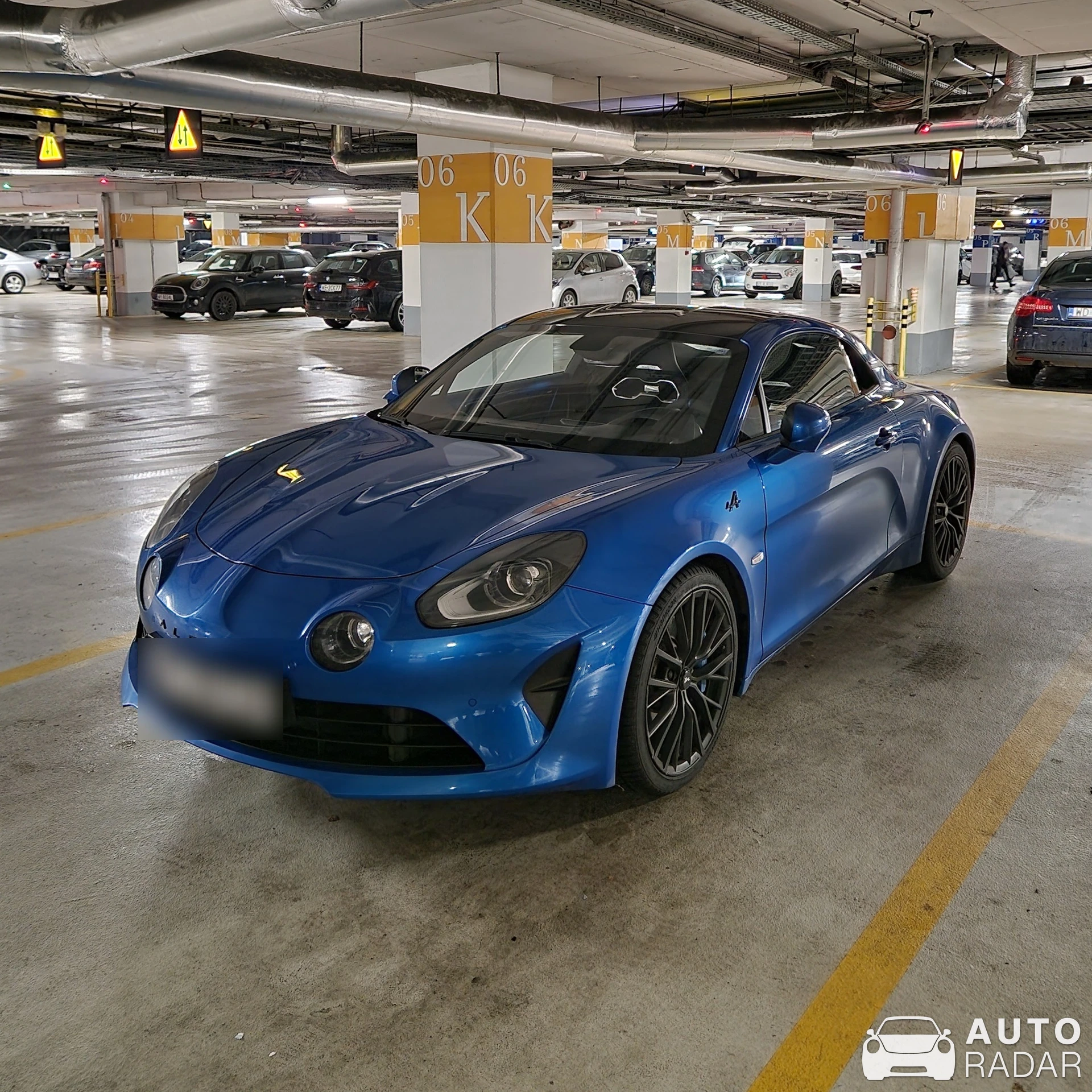 Alpine A110 S 2022 spotted in Warszawa, Polska