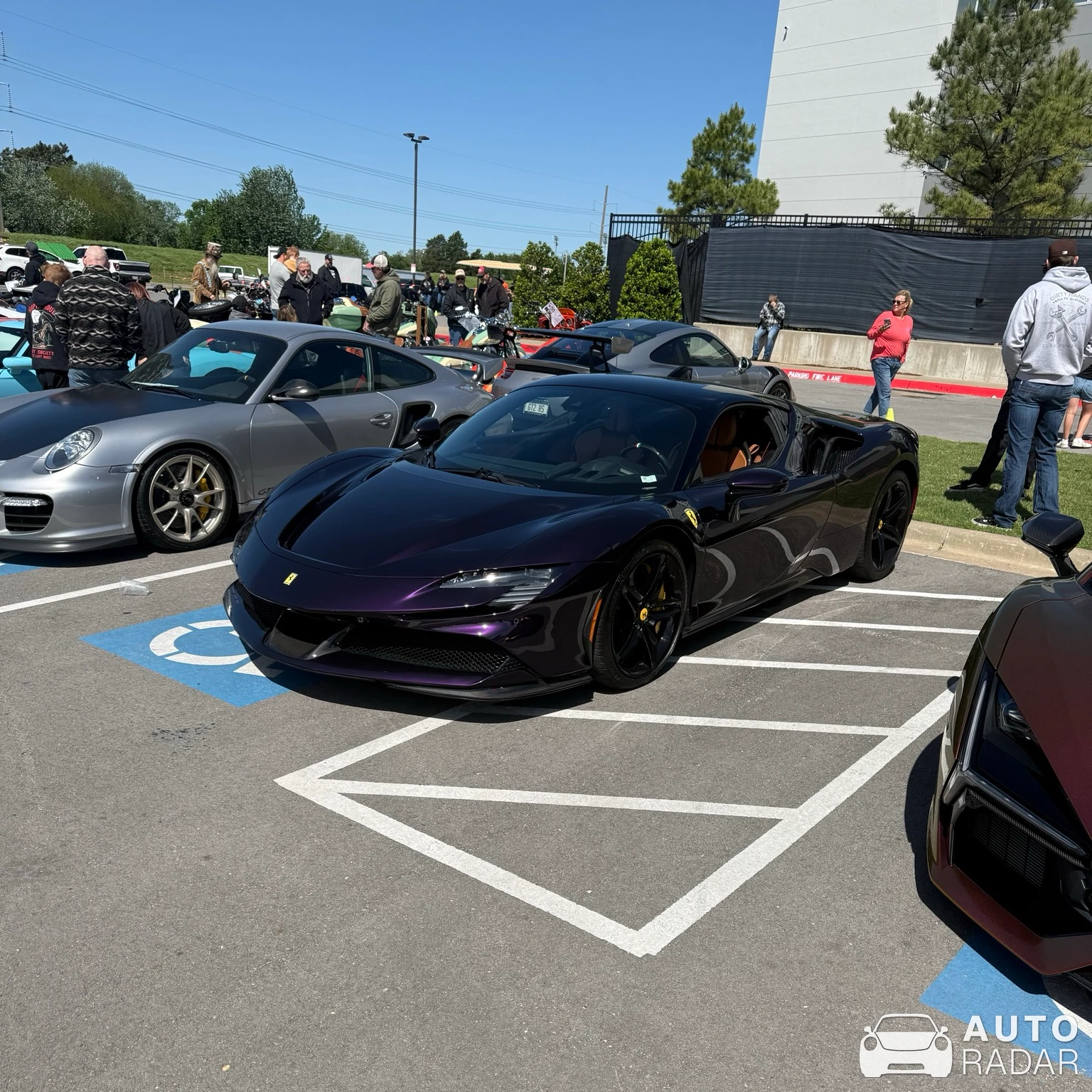 Ferrari SF90 Stradale Mule spotted in Jenks
