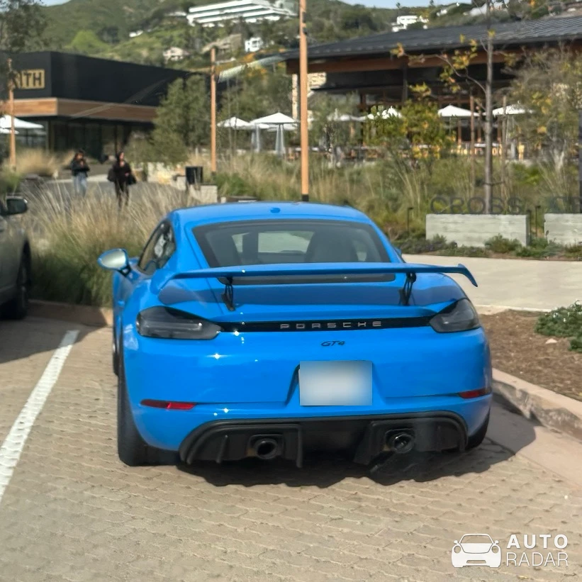 Porsche 718 Cayman GT4 spotted in Malibu, United States