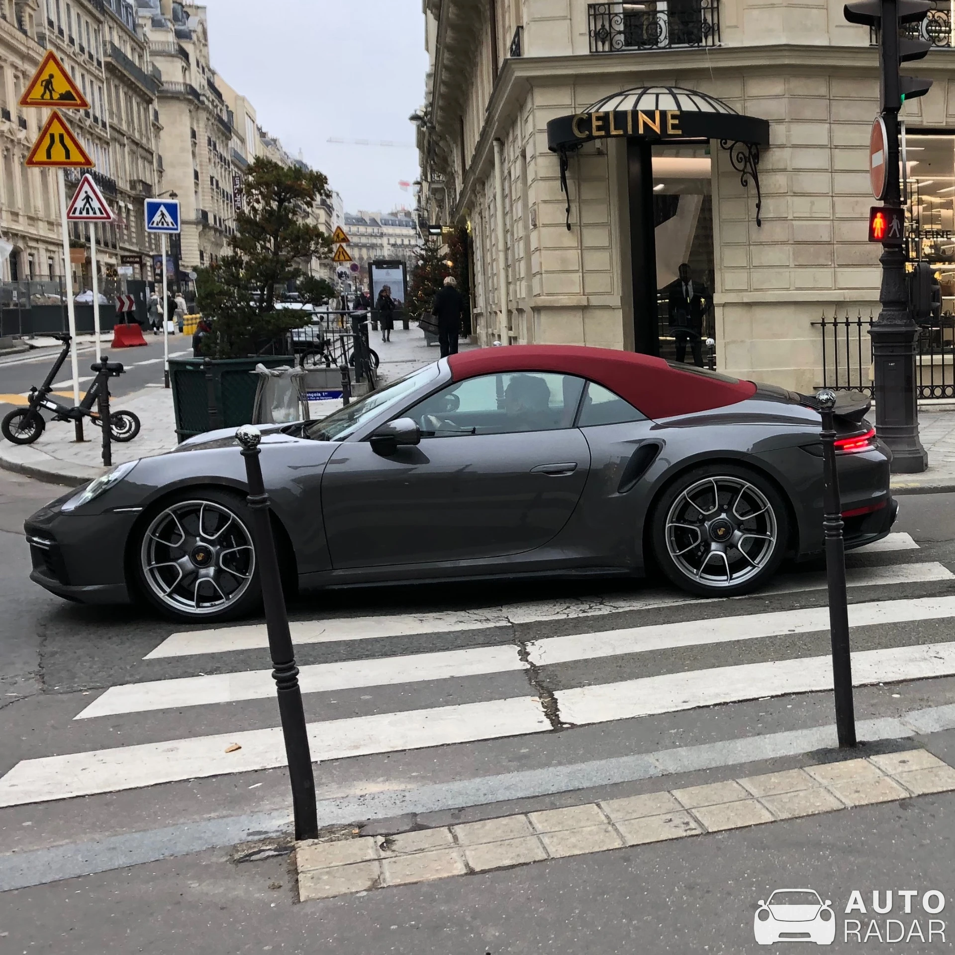 Porsche 992 Turbo S Cabriolet MkI spotted in Paris, France