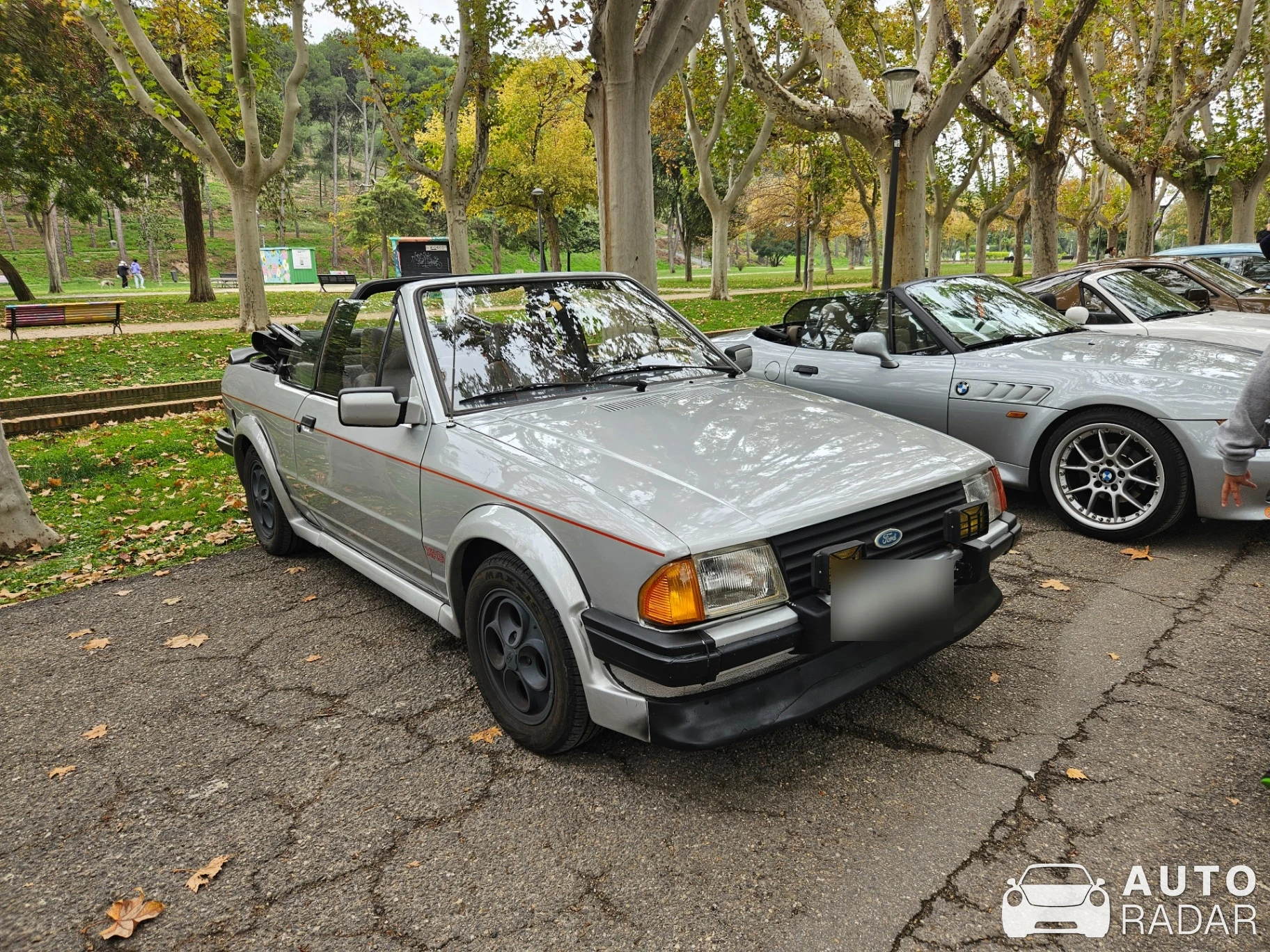 Ford Escort XR3i Cabriolet spotted in Zaragoza, Spain