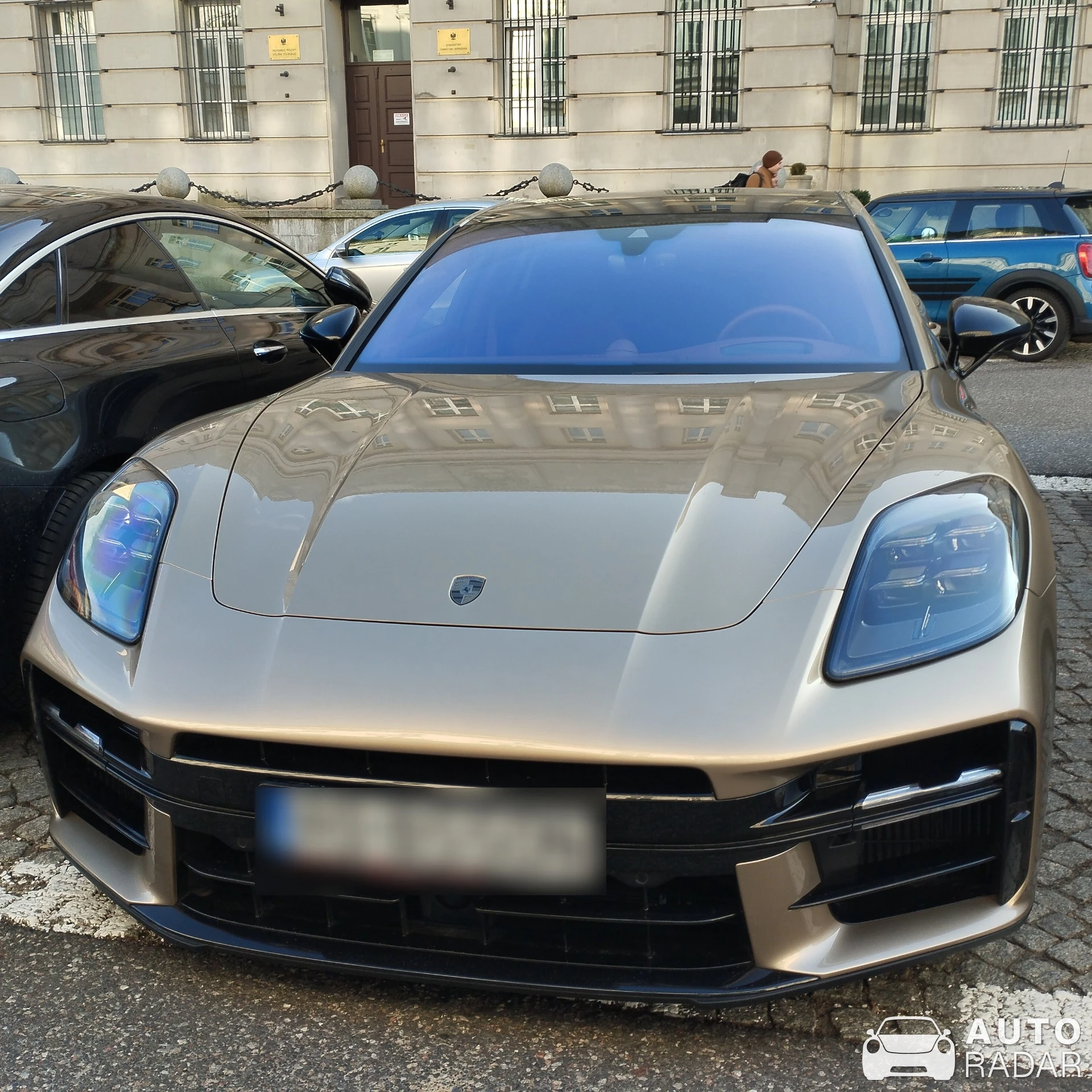 Porsche 972 Panamera Turbo spotted in Warszawa, Polska