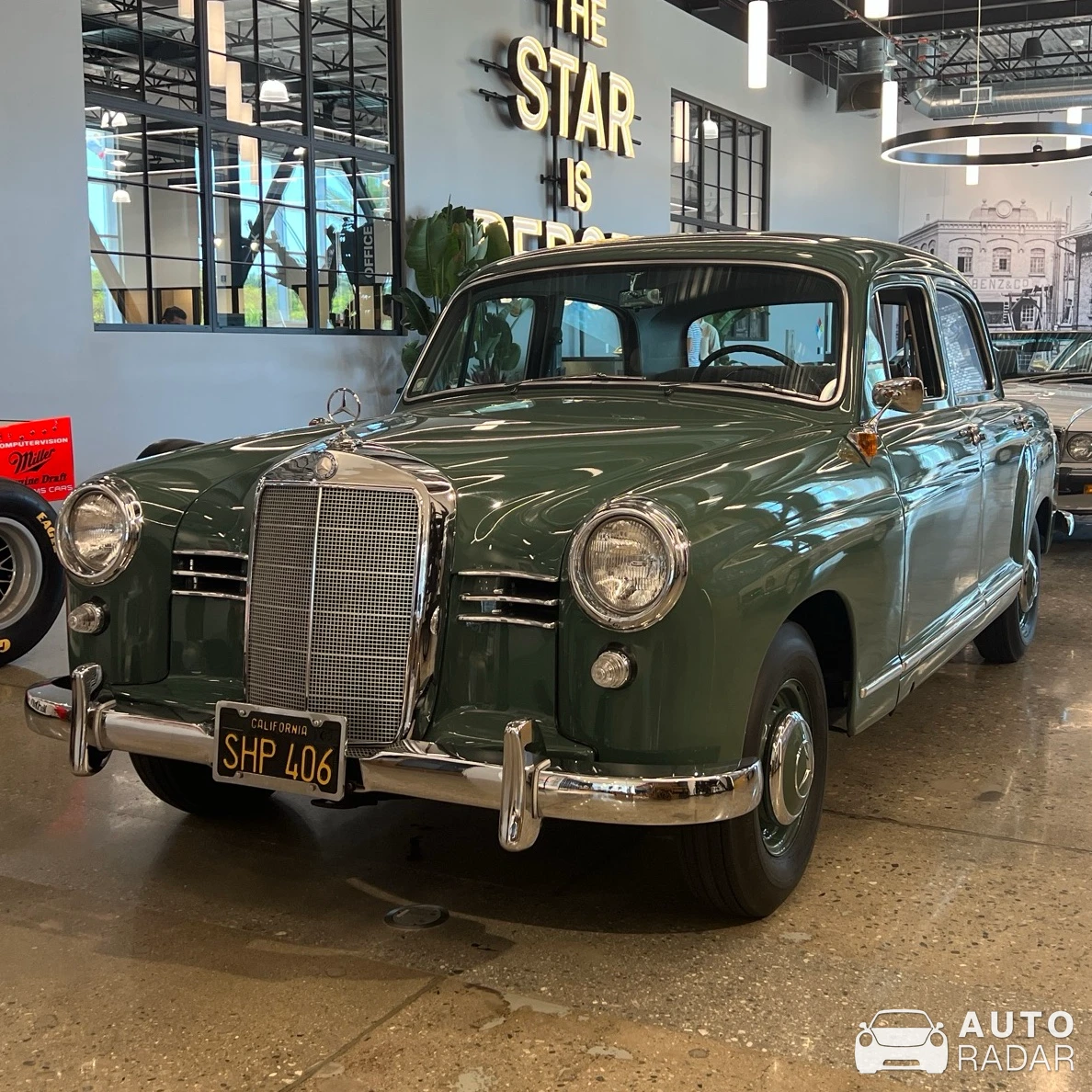 Mercedes-Benz W121 Ponton spotted in Long Beach