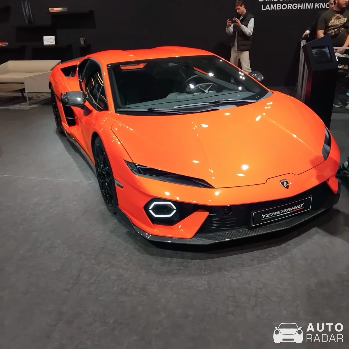 Lamborghini Temerario spotted in Brussel, België