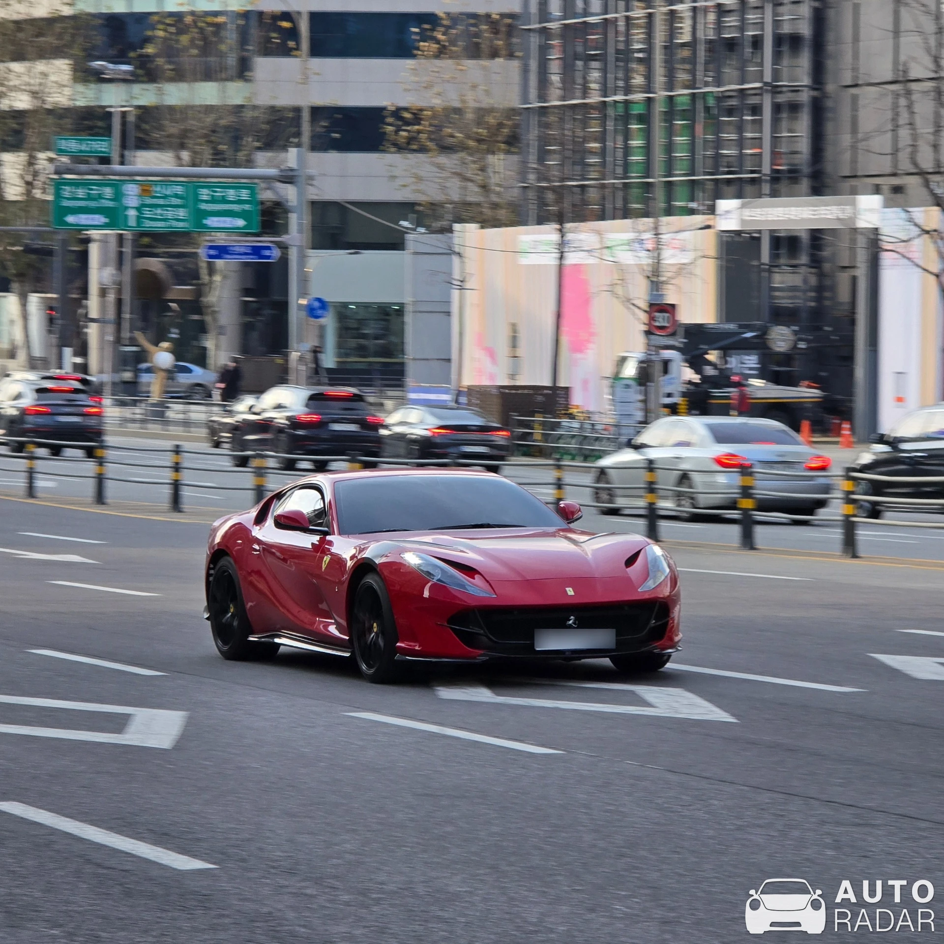 Ferrari 812 Superfast spotted in 강남구, 대한민국