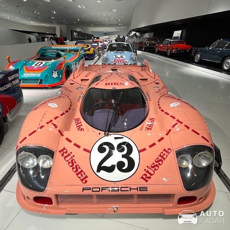 Porsche 917/20 'Pink Pig' spotted in Stuttgart, Alemania