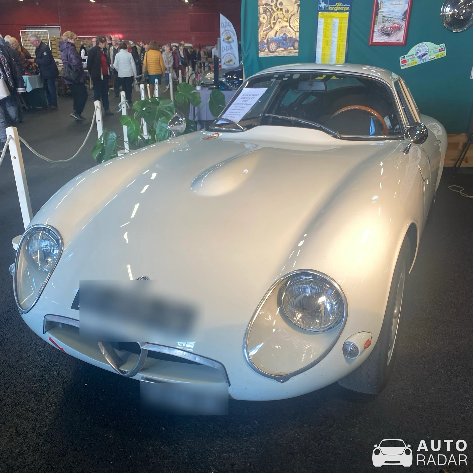 Alfa Romeo Giulia TZ spotted in Poitiers