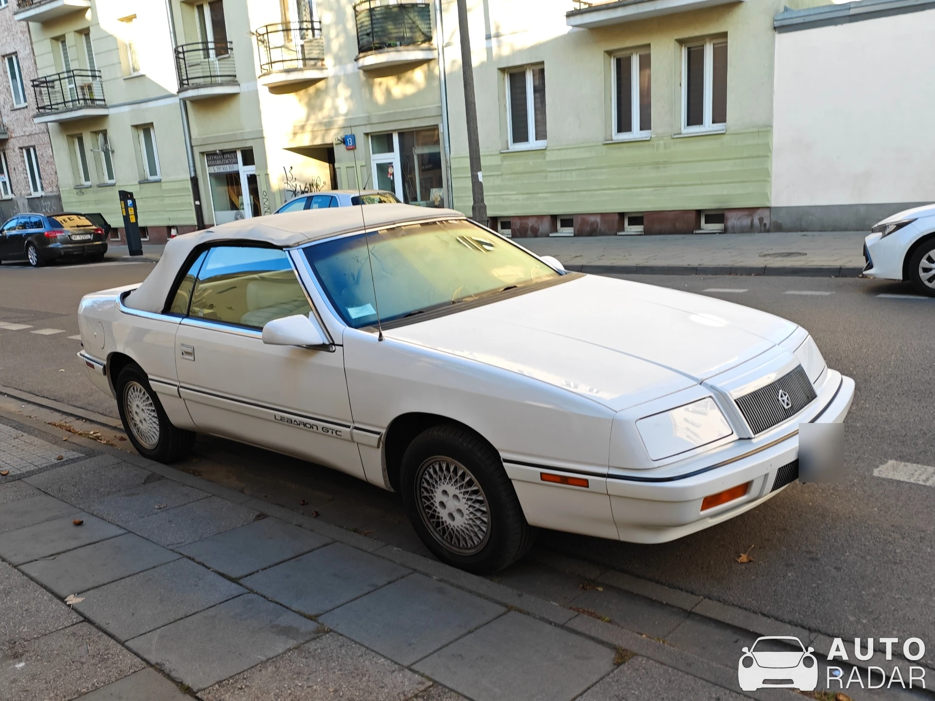 Chrysler LeBaron GTC Cabriolet spotted in Warszawa