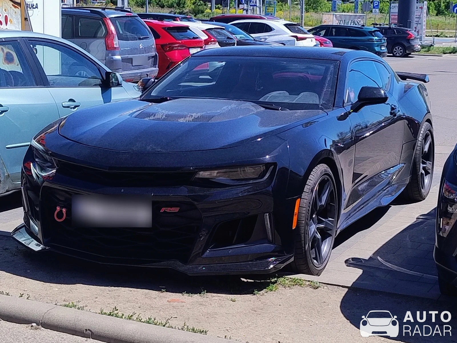 Chevrolet Camaro RS spotted in Białystok