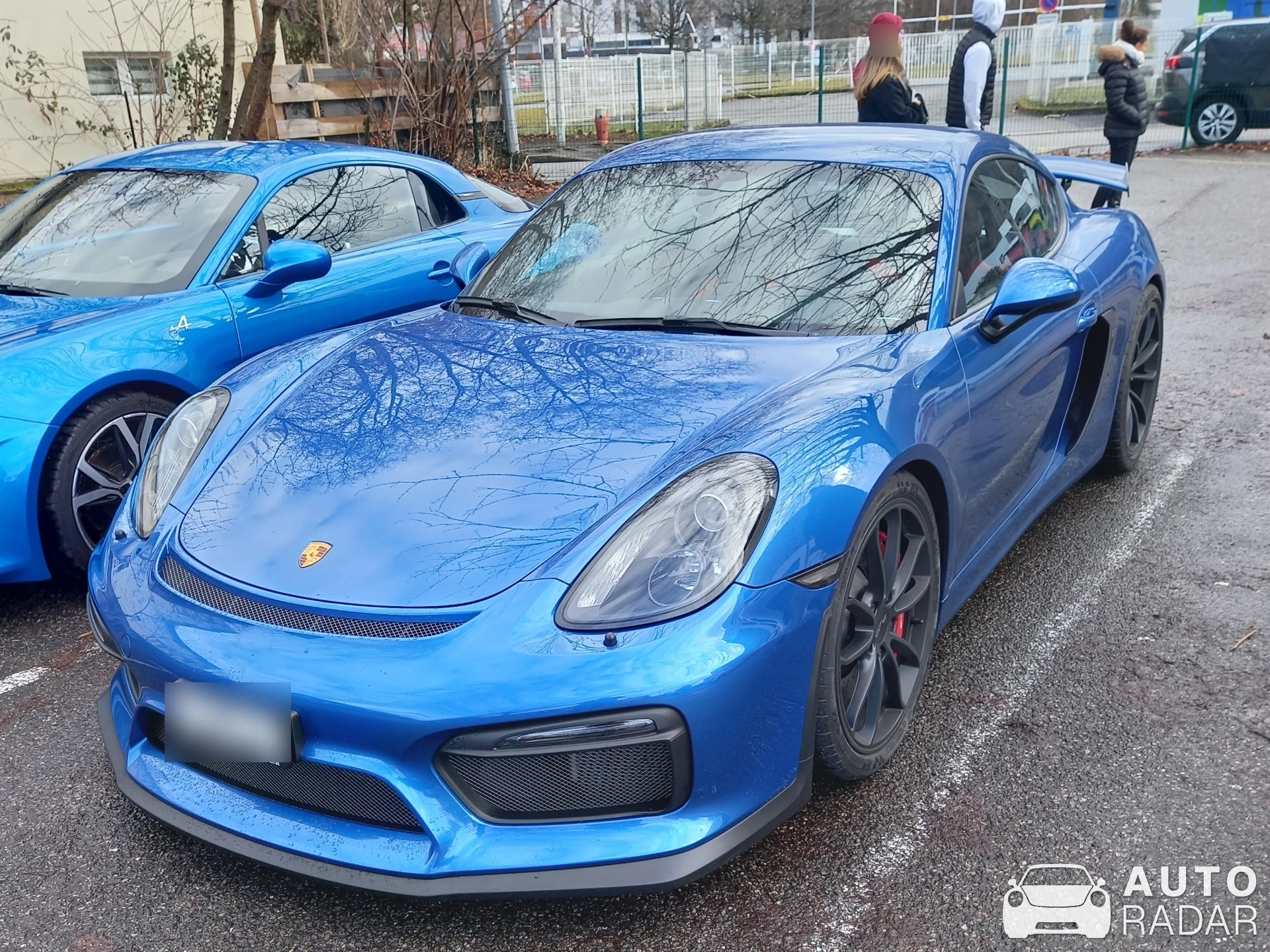 Porsche 981 Cayman GT4 spotted in Annecy, France